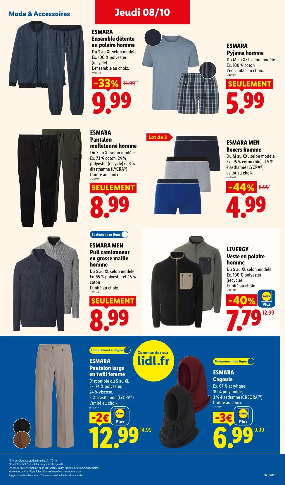 Catalogue Lidl · du 1 octobre 2026 au 14 octobre 2026 — page 43