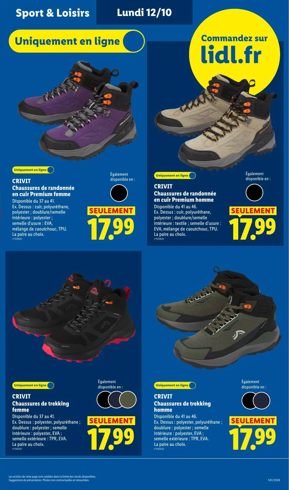 Catalogue Lidl · du 1 octobre 2026 au 14 octobre 2026 — page 49