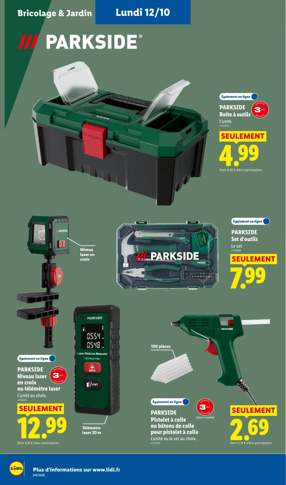 Catalogue Lidl · du 1 octobre 2026 au 14 octobre 2026 — page 52