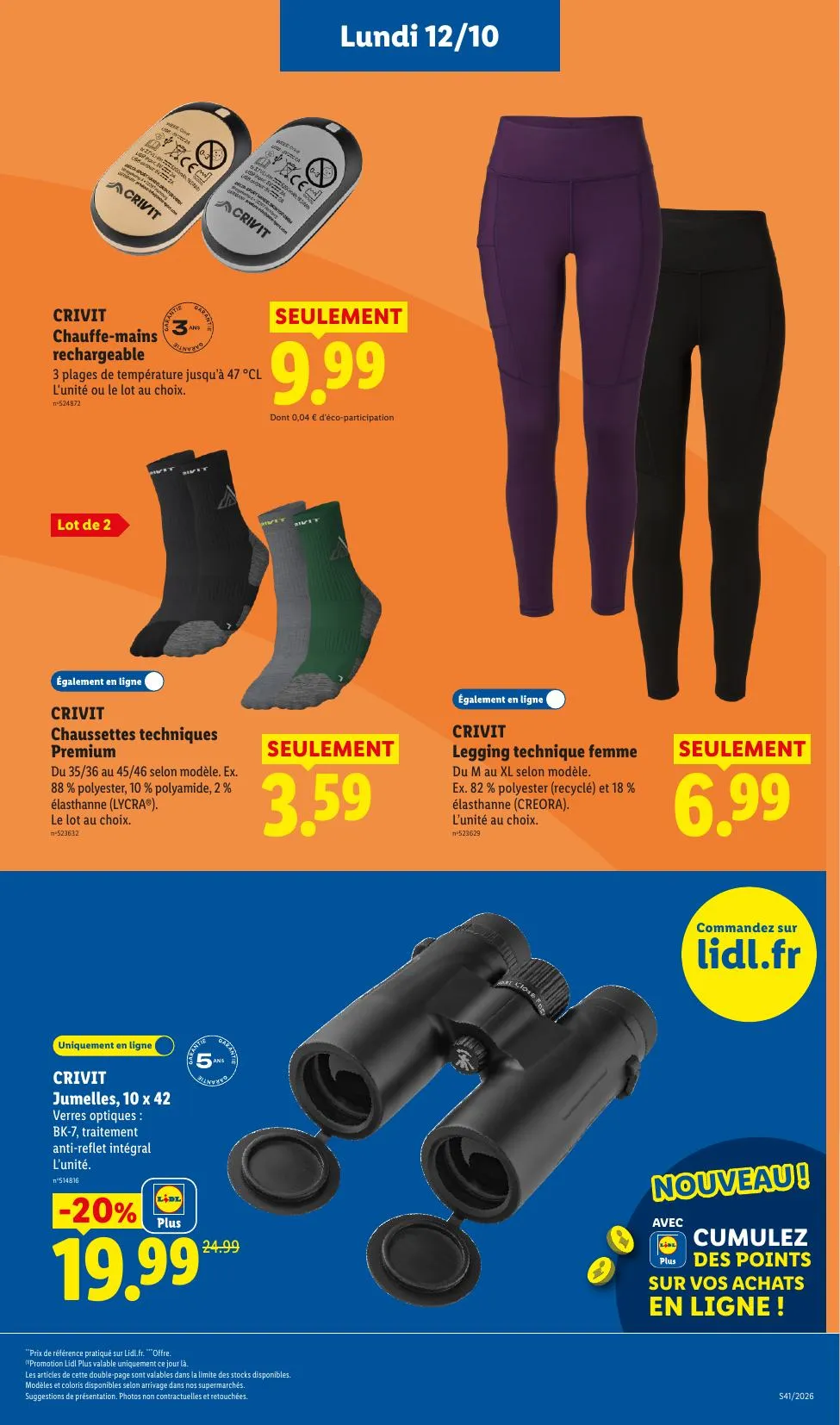 Catalogue Lidl · du 1 octobre 2026 au 14 octobre 2026 — page 57