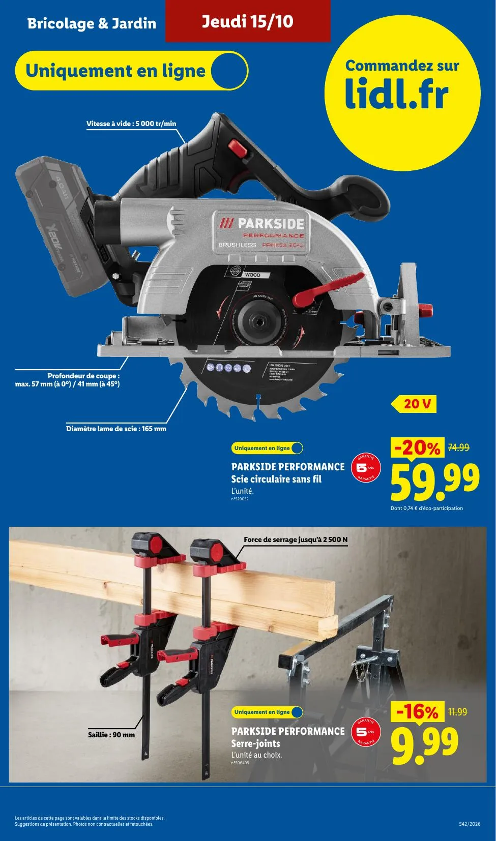 Catalogue Lidl · du 8 octobre 2026 au 21 octobre 2026 — page 7