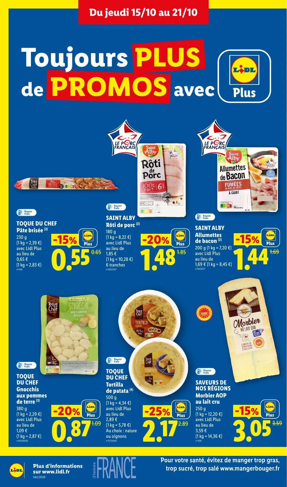Catalogue Lidl · du 8 octobre 2026 au 21 octobre 2026 — page 16