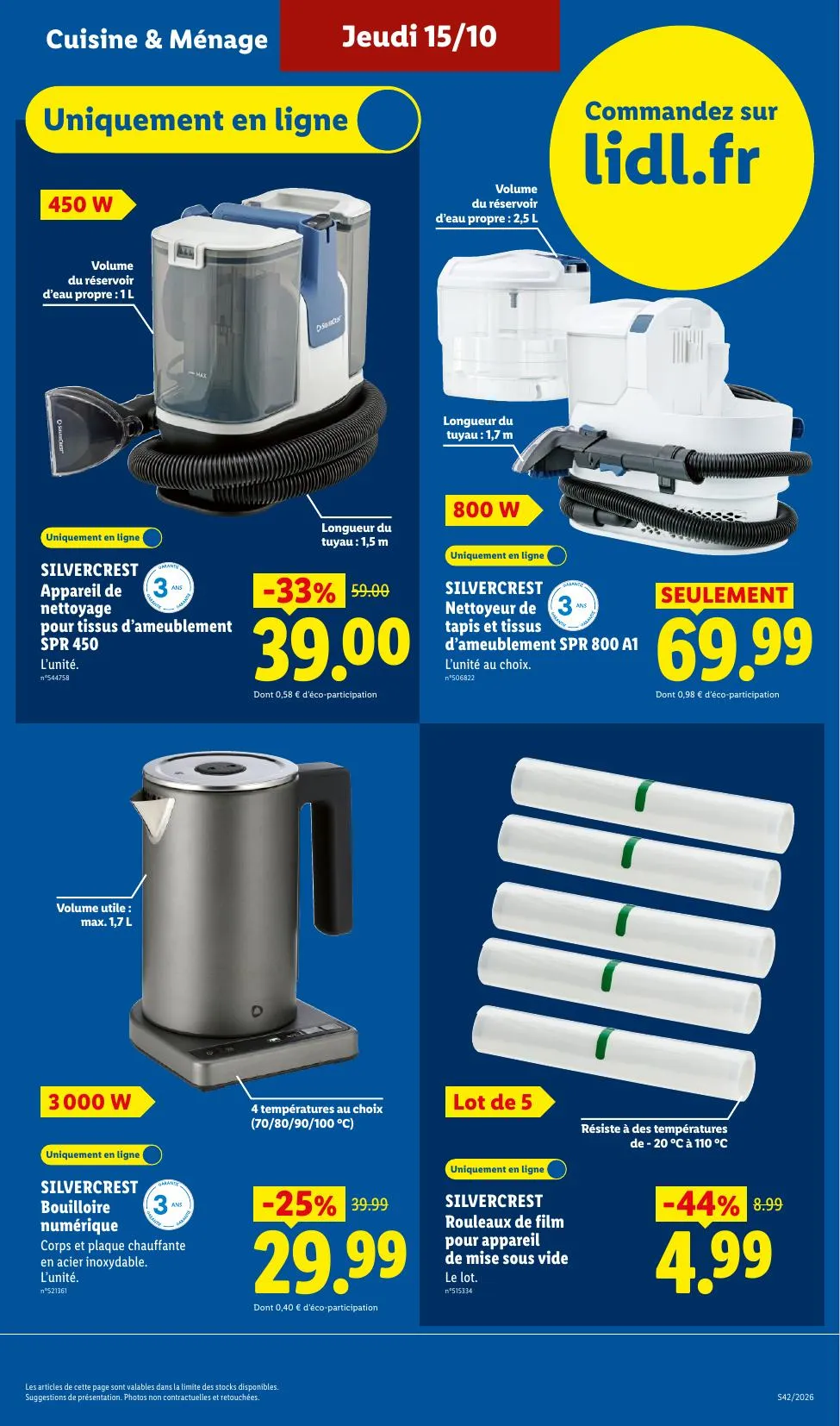 Catalogue Lidl · du 8 octobre 2026 au 21 octobre 2026 — page 27