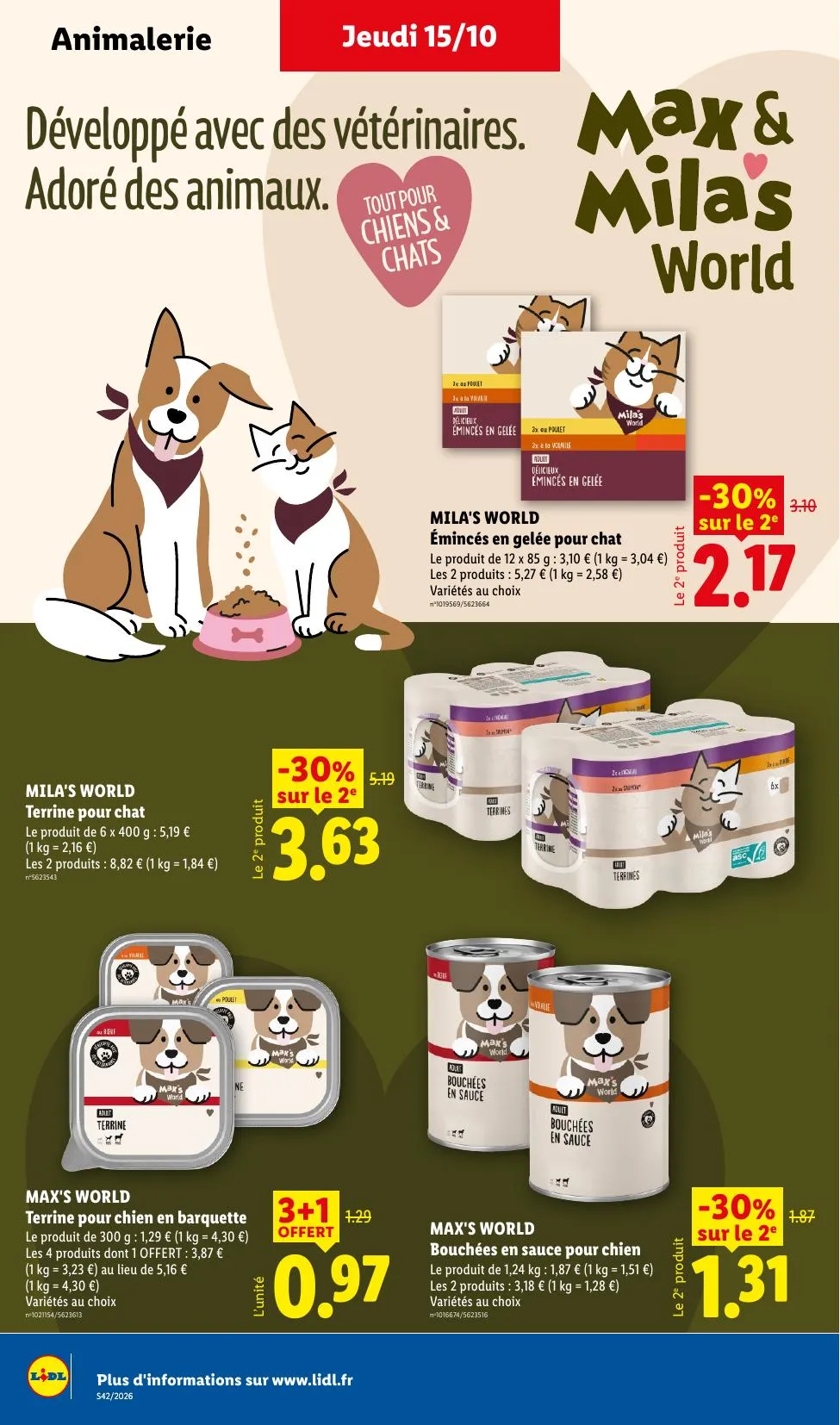 Catalogue Lidl · du 8 octobre 2026 au 21 octobre 2026 — page 44