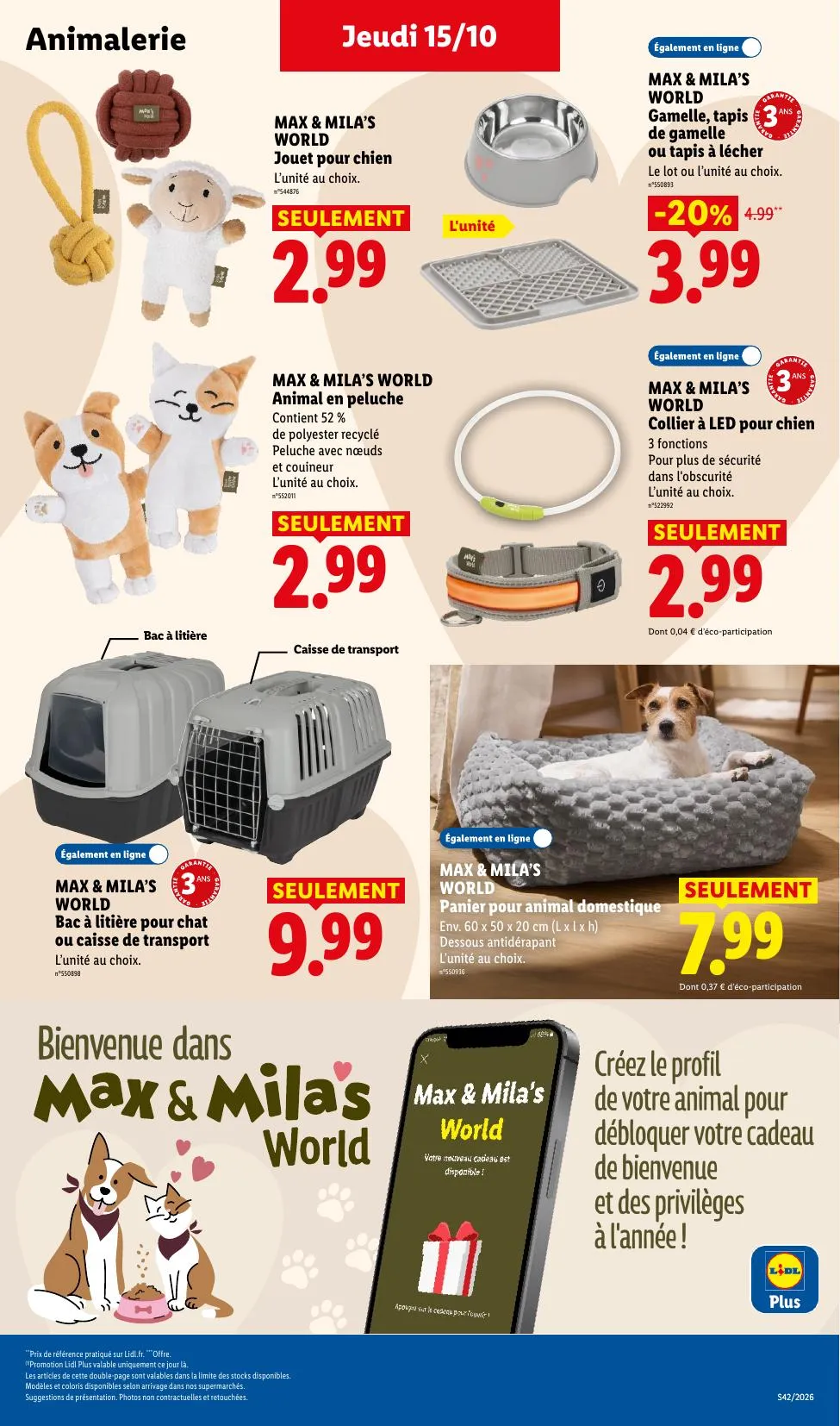 Catalogue Lidl · du 8 octobre 2026 au 21 octobre 2026 — page 45