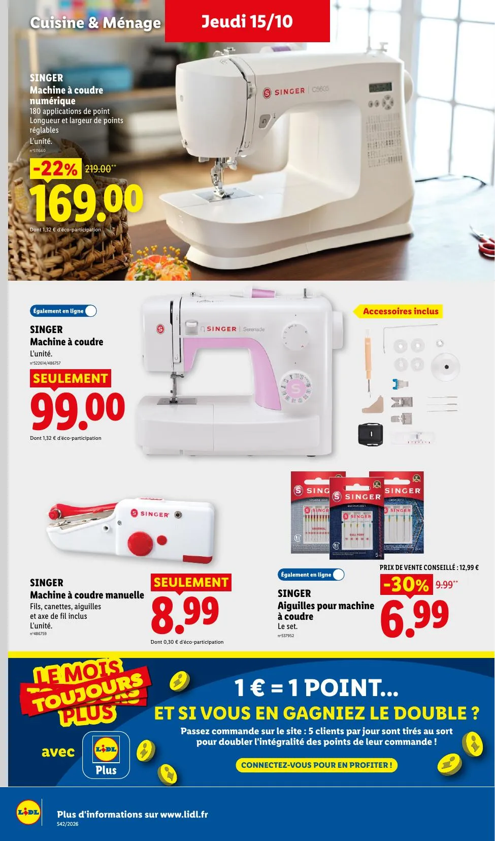 Catalogue Lidl · du 8 octobre 2026 au 21 octobre 2026 — page 46