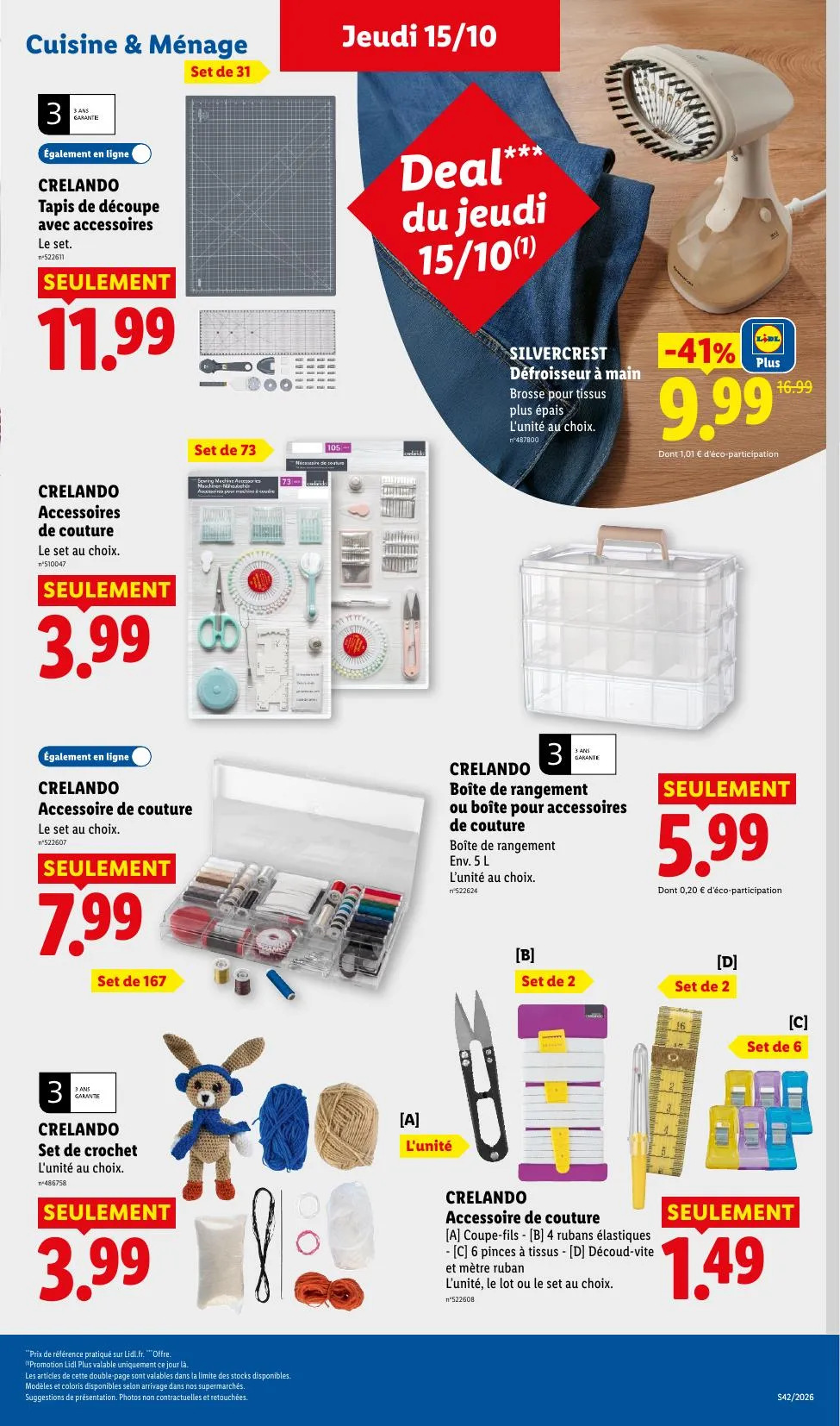Catalogue Lidl · du 8 octobre 2026 au 21 octobre 2026 — page 47