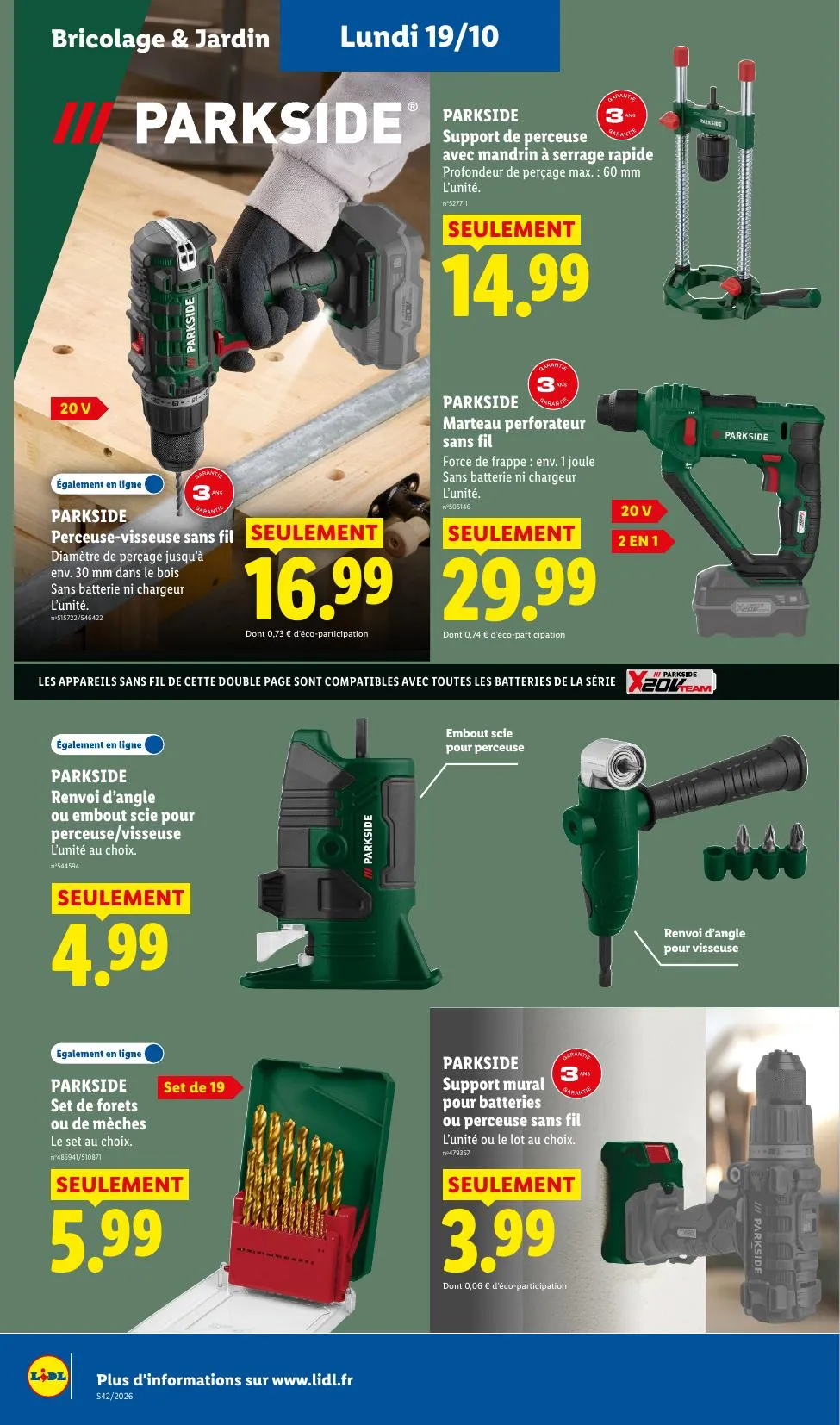 Catalogue Lidl · du 8 octobre 2026 au 21 octobre 2026 — page 56