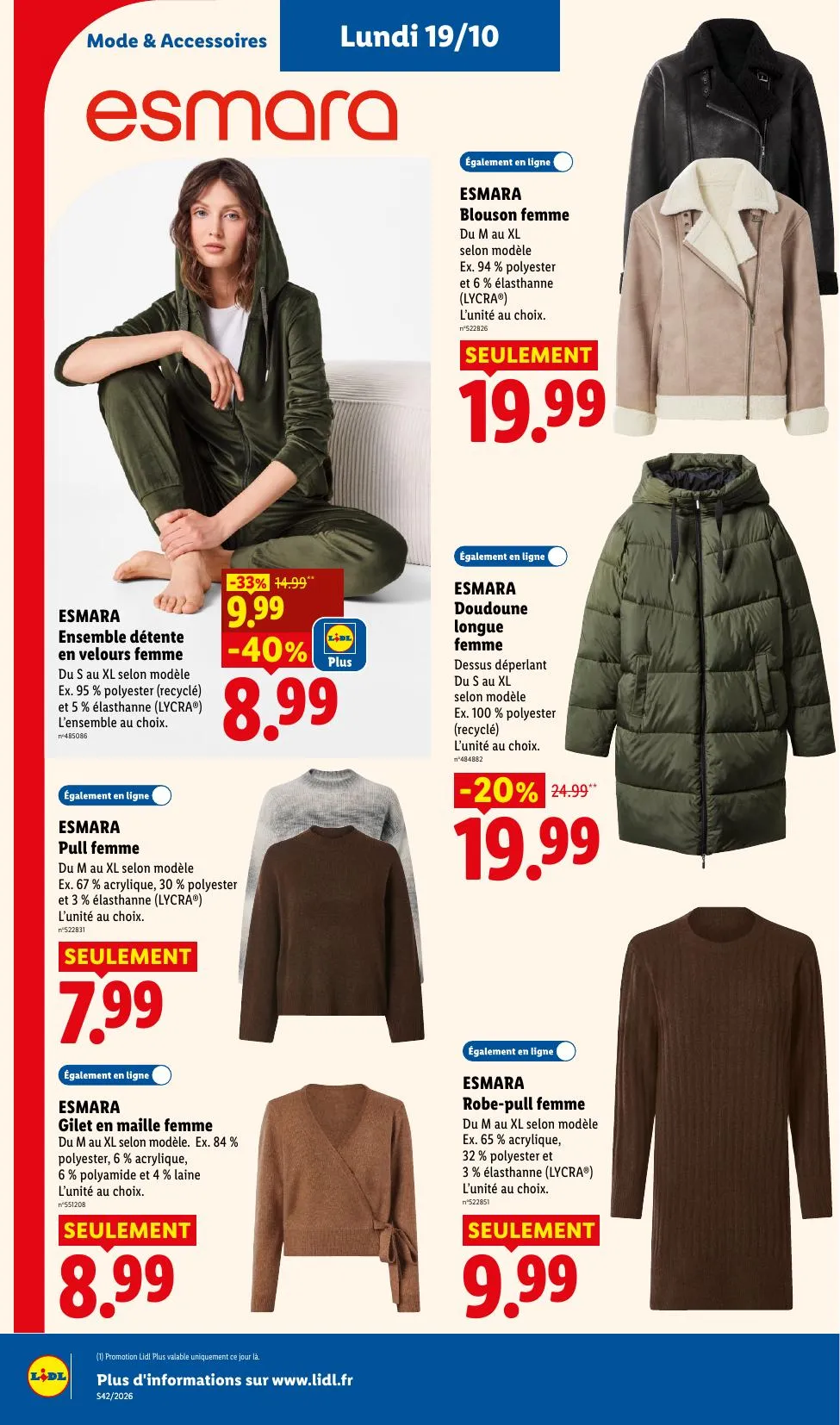 Catalogue Lidl · du 8 octobre 2026 au 21 octobre 2026 — page 58