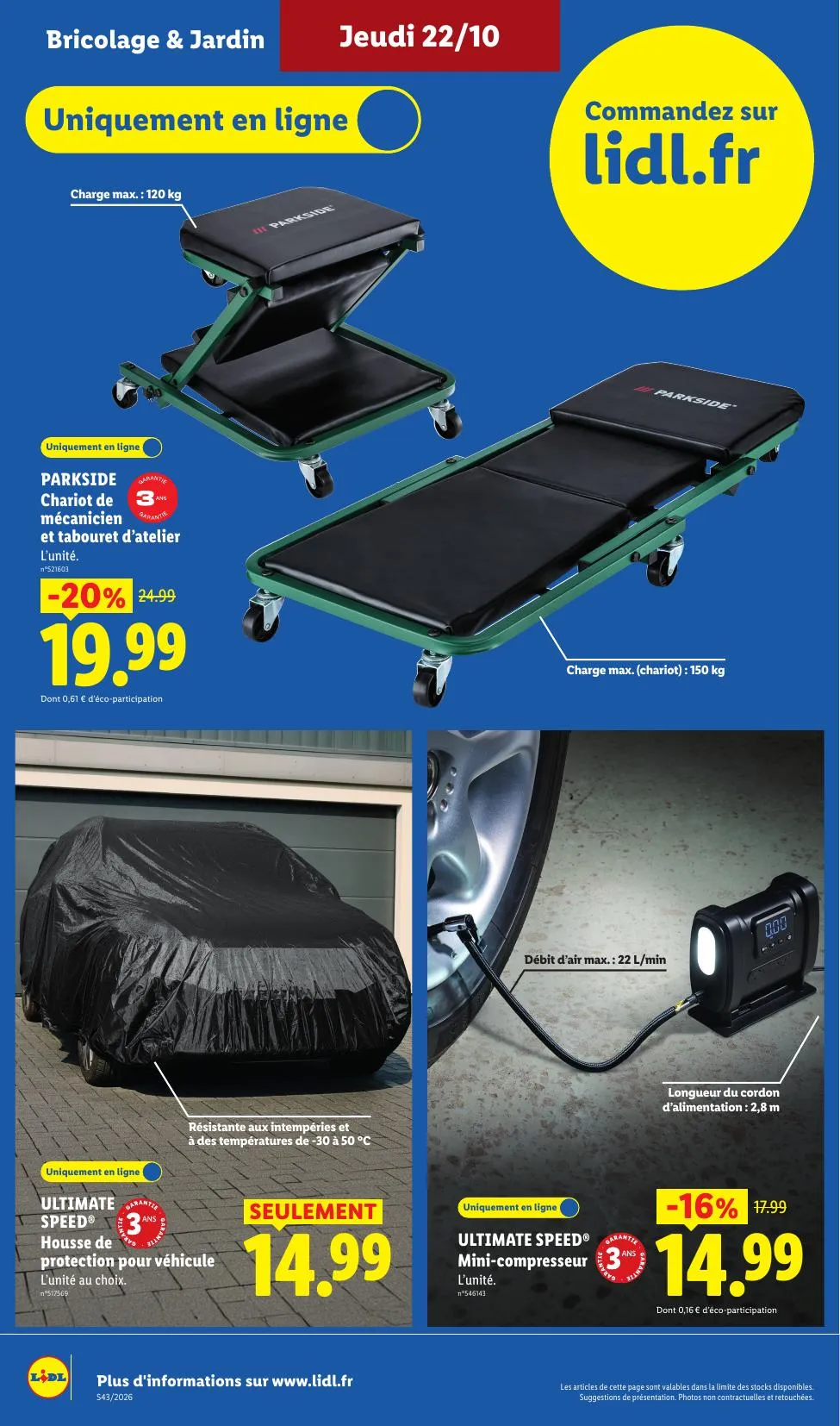 Catalogue Lidl · du 19 octobre 2026 au 25 octobre 2026 — page 10