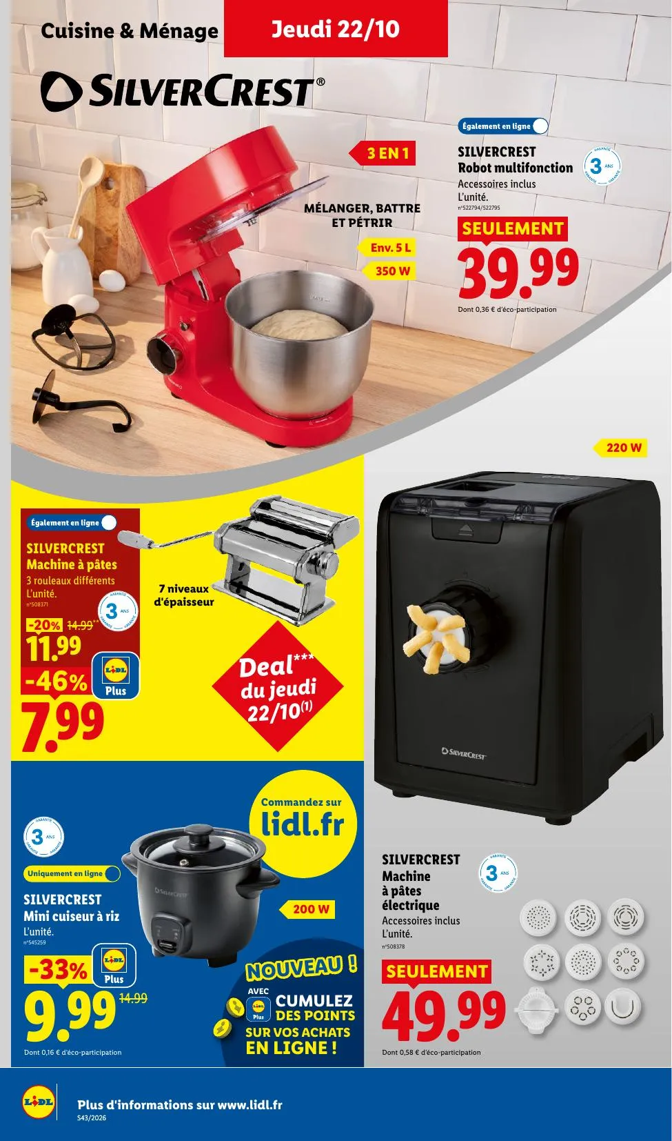Catalogue Lidl · du 15 octobre 2026 au 28 octobre 2026 — page 44