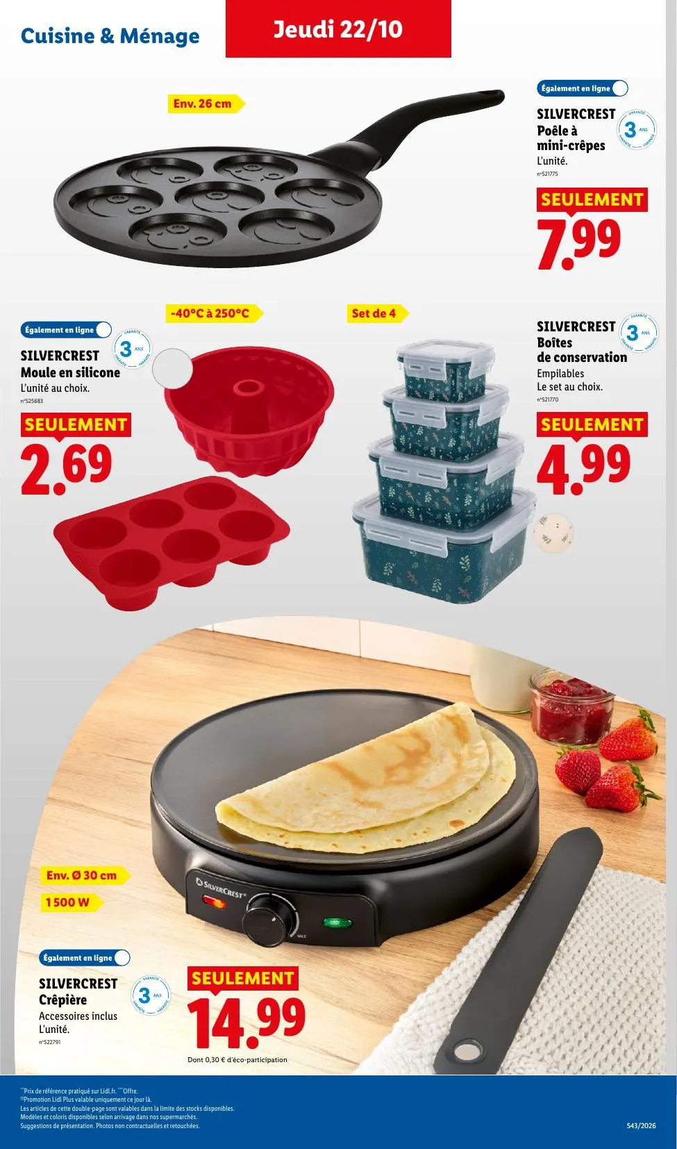 Catalogue Lidl · du 15 octobre 2026 au 28 octobre 2026 — page 45