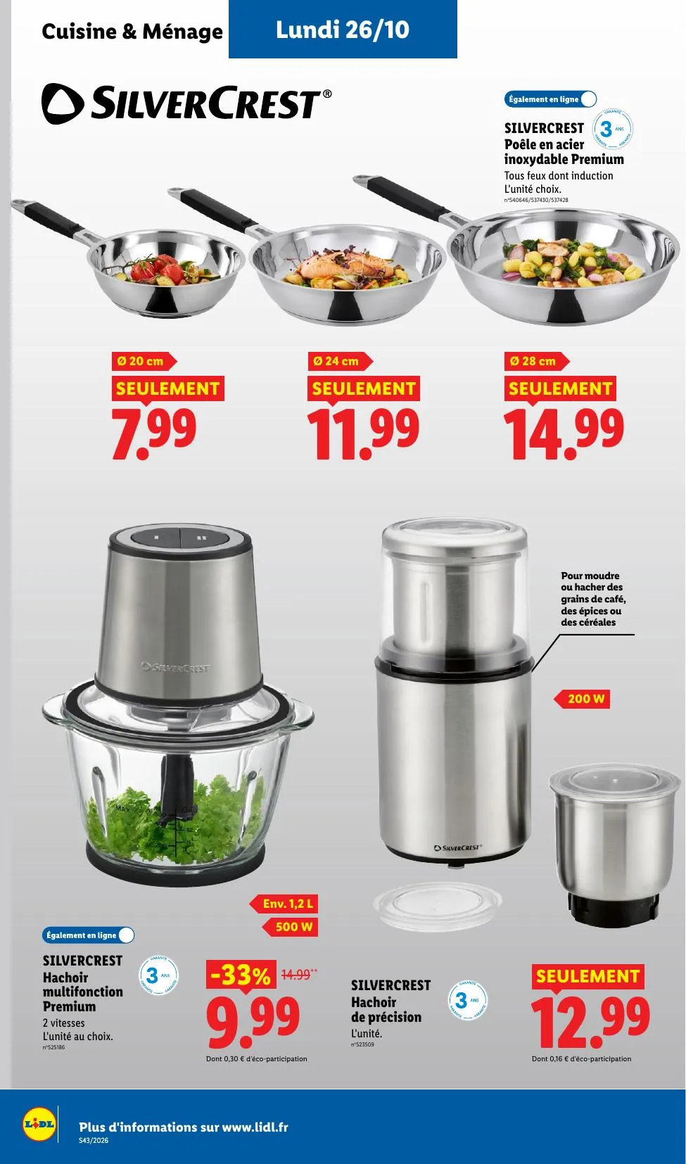 Catalogue Lidl · du 15 octobre 2026 au 28 octobre 2026 — page 56