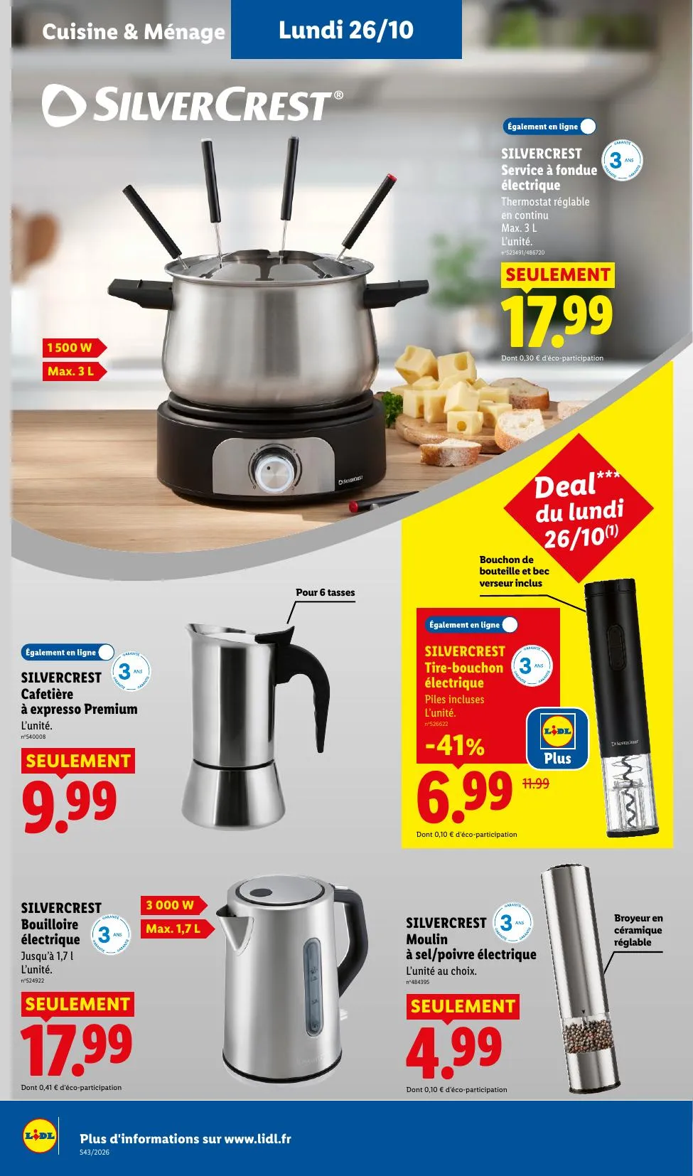 Catalogue Lidl · du 15 octobre 2026 au 28 octobre 2026 — page 58