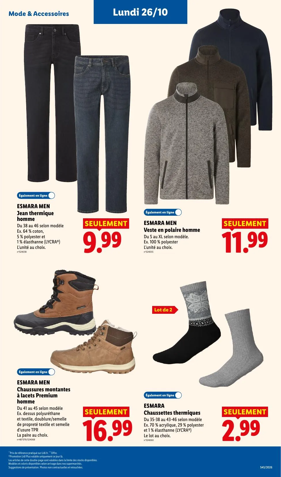 Catalogue Lidl · du 15 octobre 2026 au 28 octobre 2026 — page 61