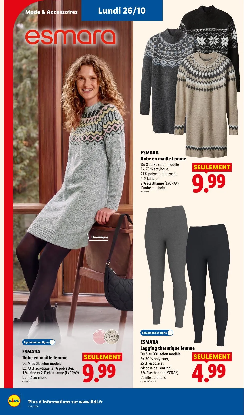 Catalogue Lidl · du 15 octobre 2026 au 28 octobre 2026 — page 62