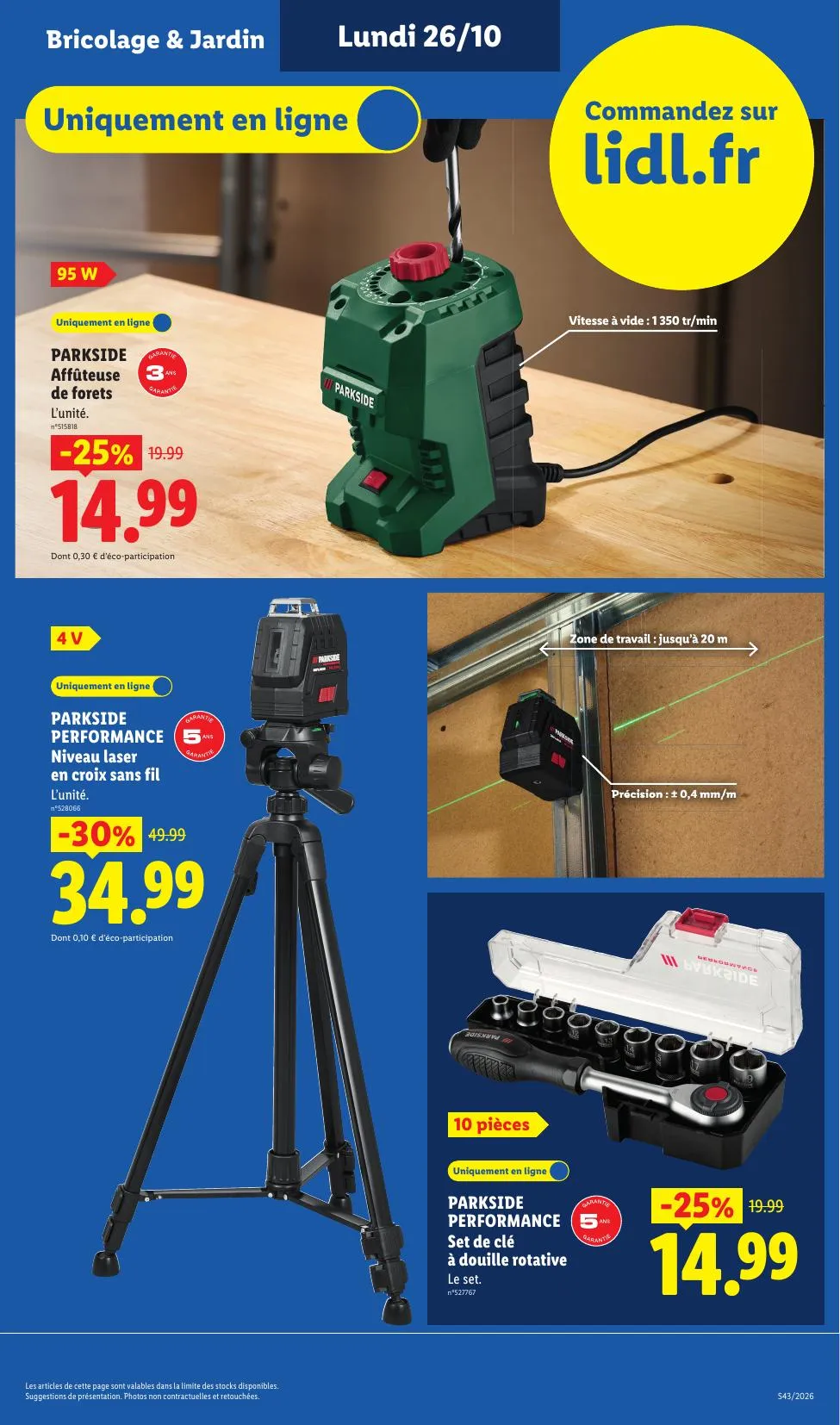 Catalogue Lidl · du 26 octobre 2026 au 1 novembre 2026 — page 3