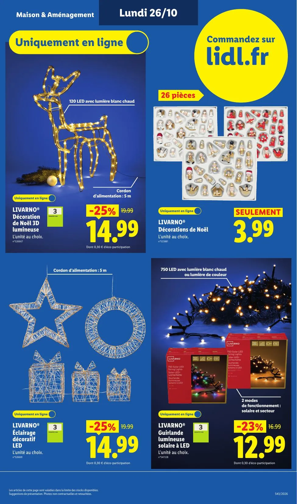 Catalogue Lidl · du 26 octobre 2026 au 1 novembre 2026 — page 9