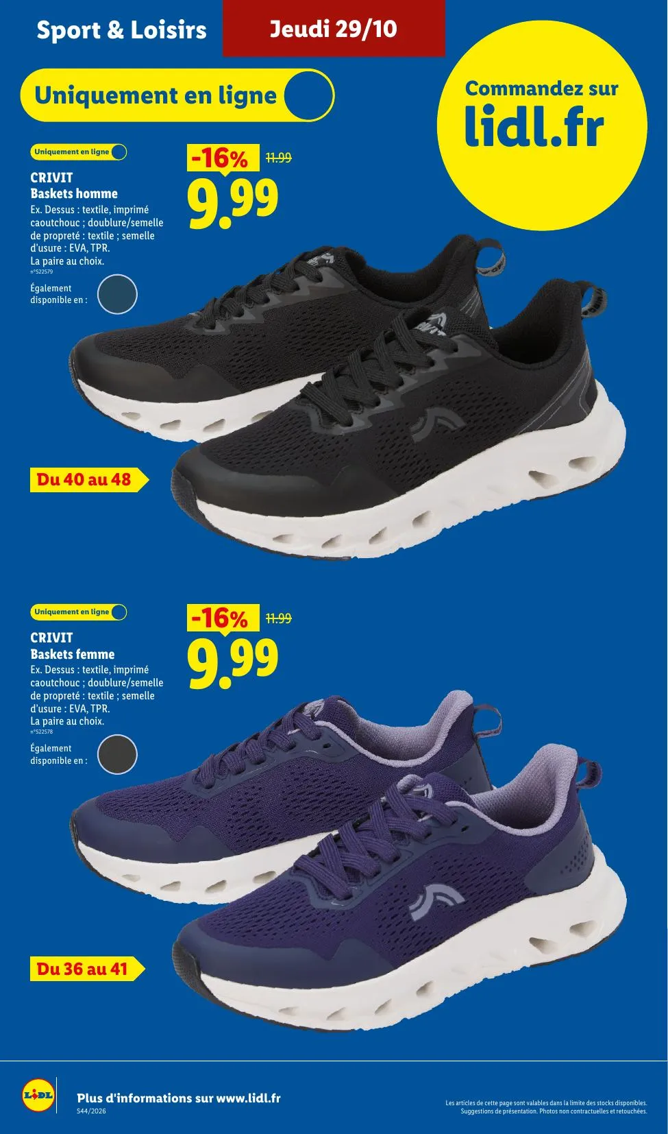 Catalogue Lidl · du 26 octobre 2026 au 1 novembre 2026 — page 16