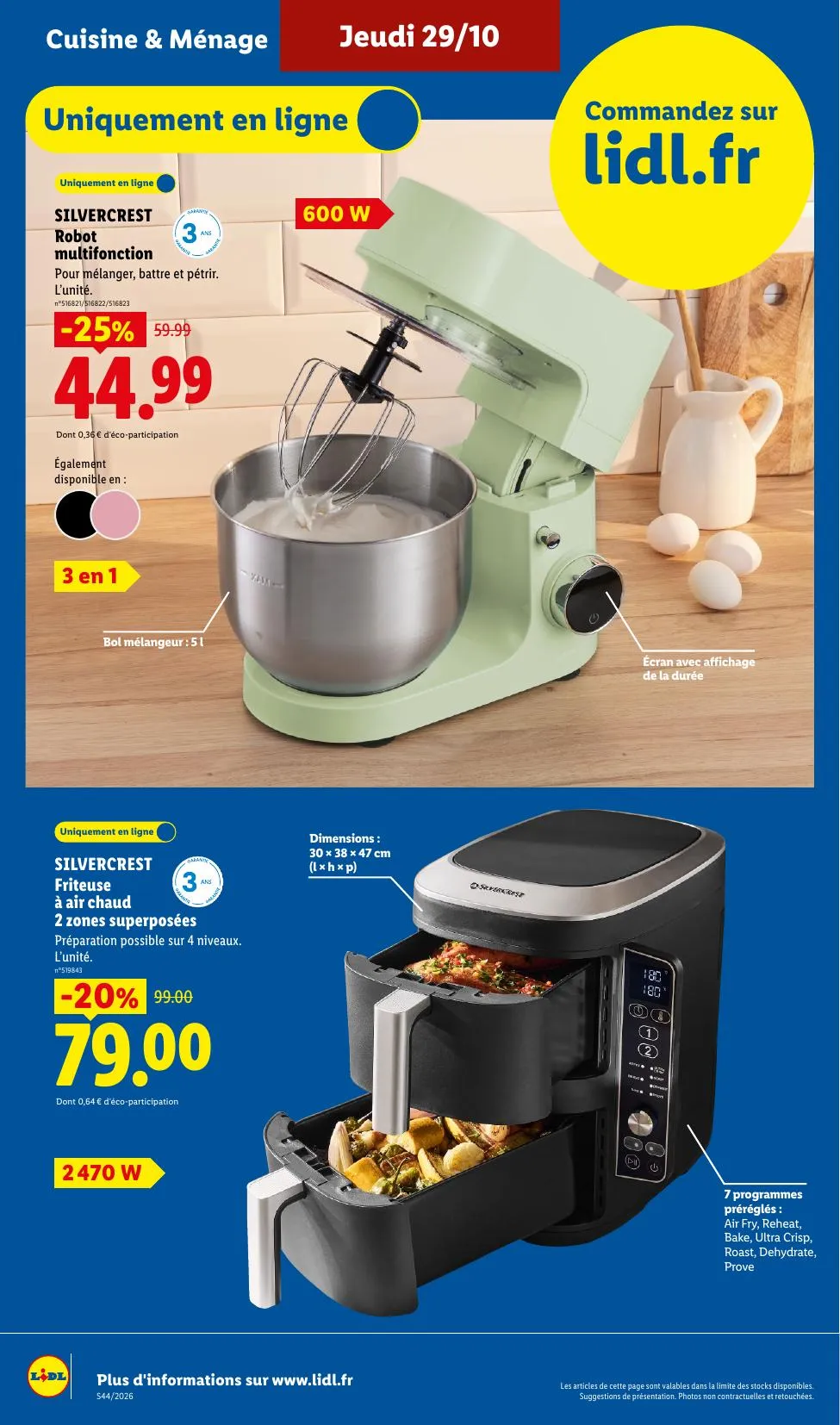 Catalogue Lidl · du 22 octobre 2026 au 4 novembre 2026 — page 6