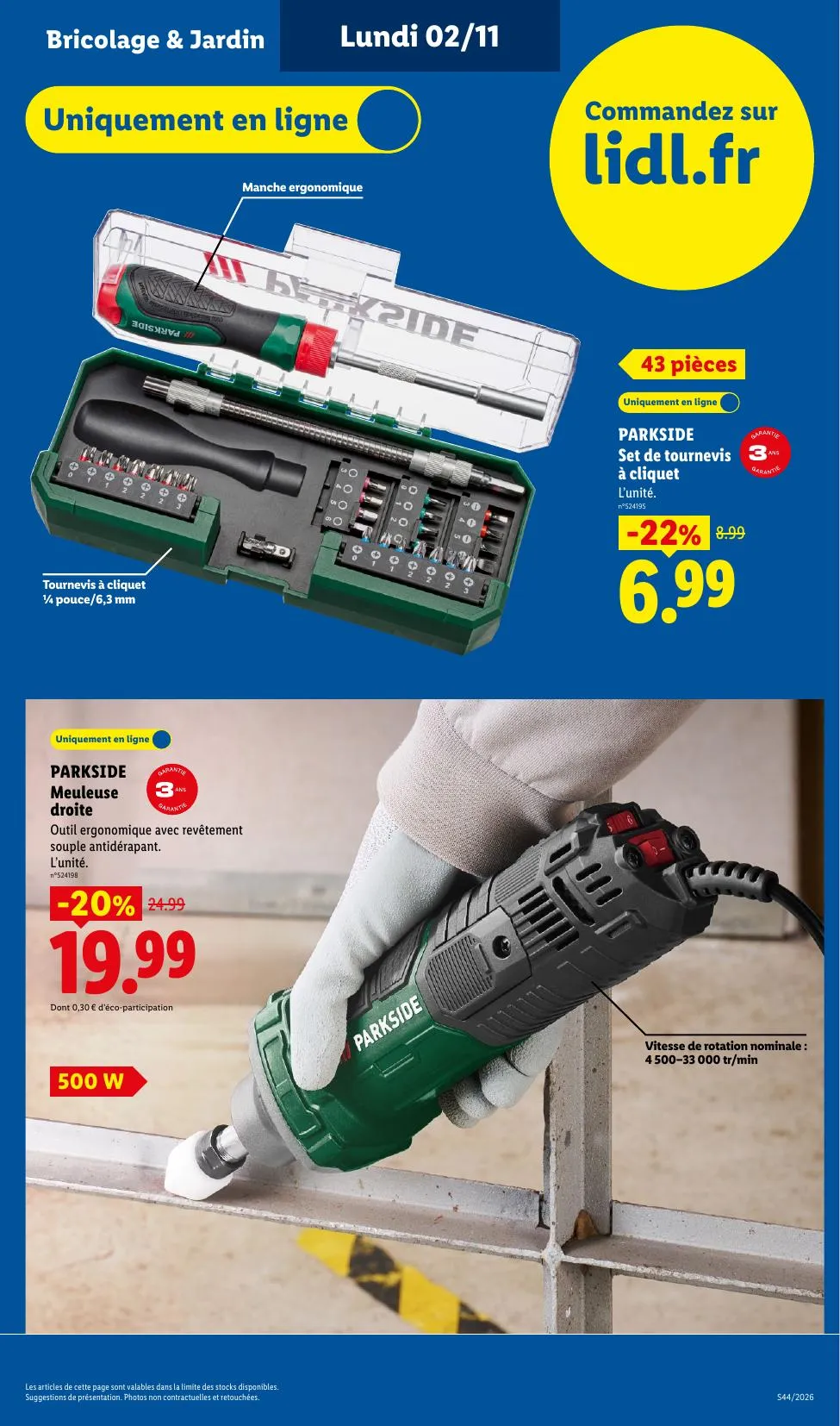 Catalogue Lidl · du 22 octobre 2026 au 4 novembre 2026 — page 9