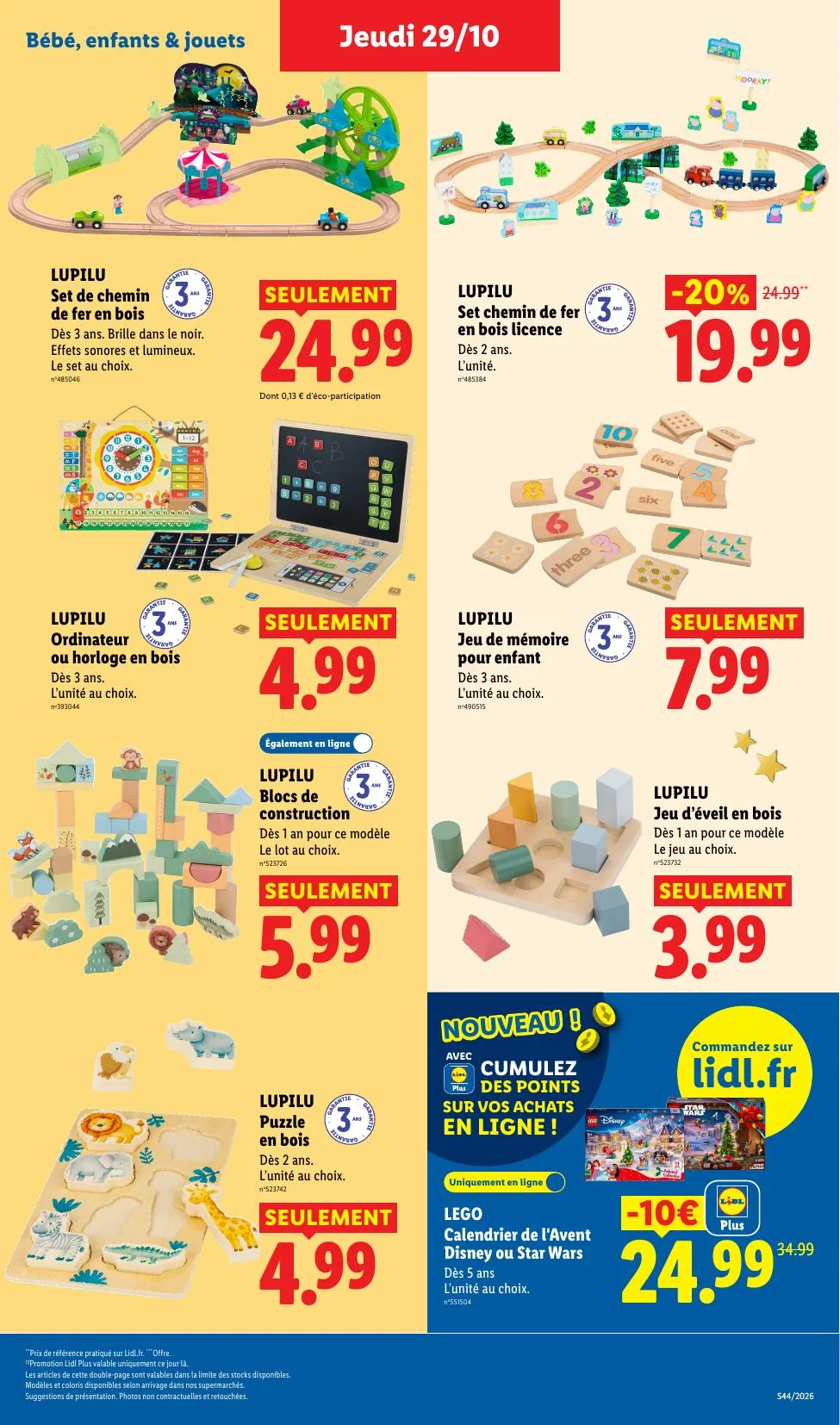 Catalogue Lidl · du 22 octobre 2026 au 4 novembre 2026 — page 43