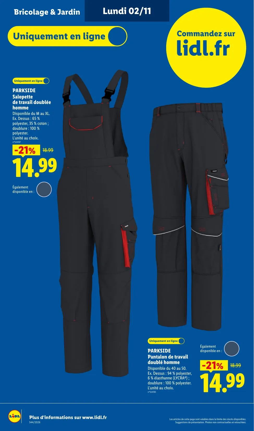 Catalogue Lidl · du 22 octobre 2026 au 4 novembre 2026 — page 48