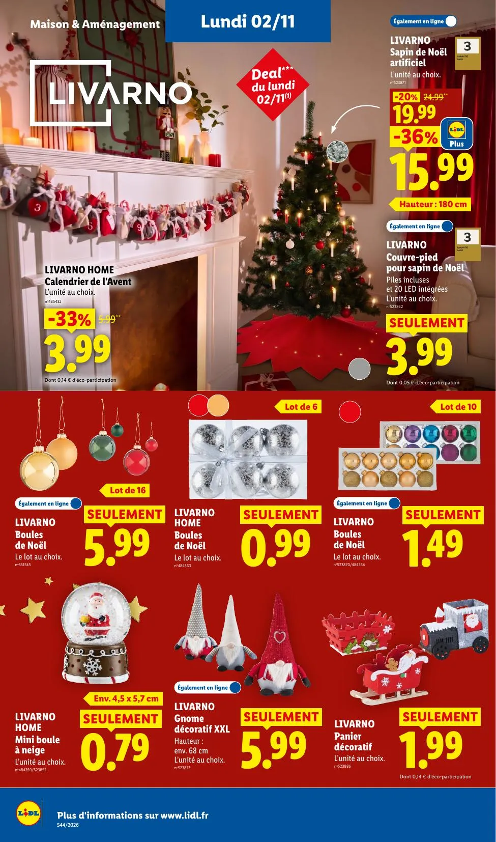 Catalogue Lidl · du 22 octobre 2026 au 4 novembre 2026 — page 54