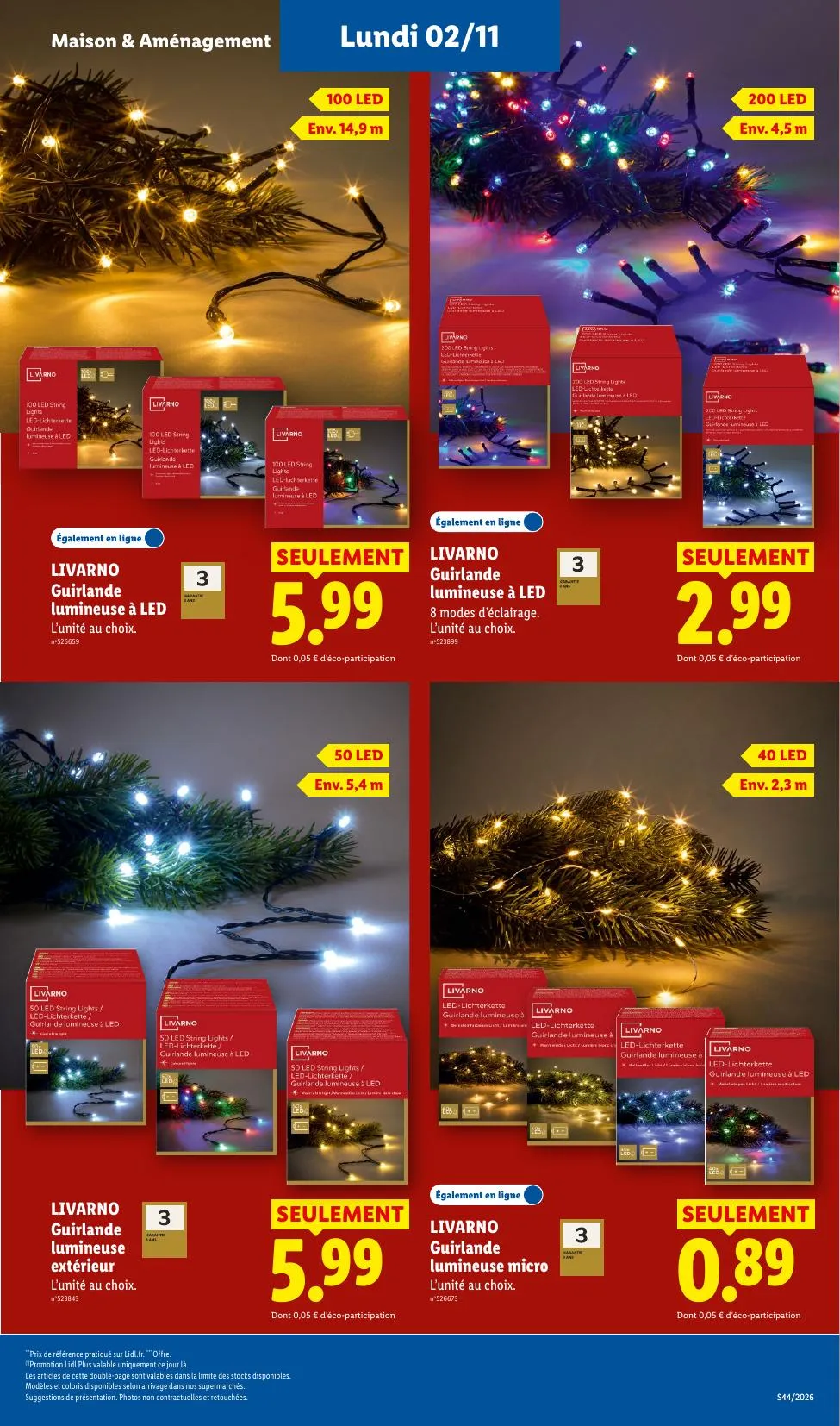 Catalogue Lidl · du 22 octobre 2026 au 4 novembre 2026 — page 57