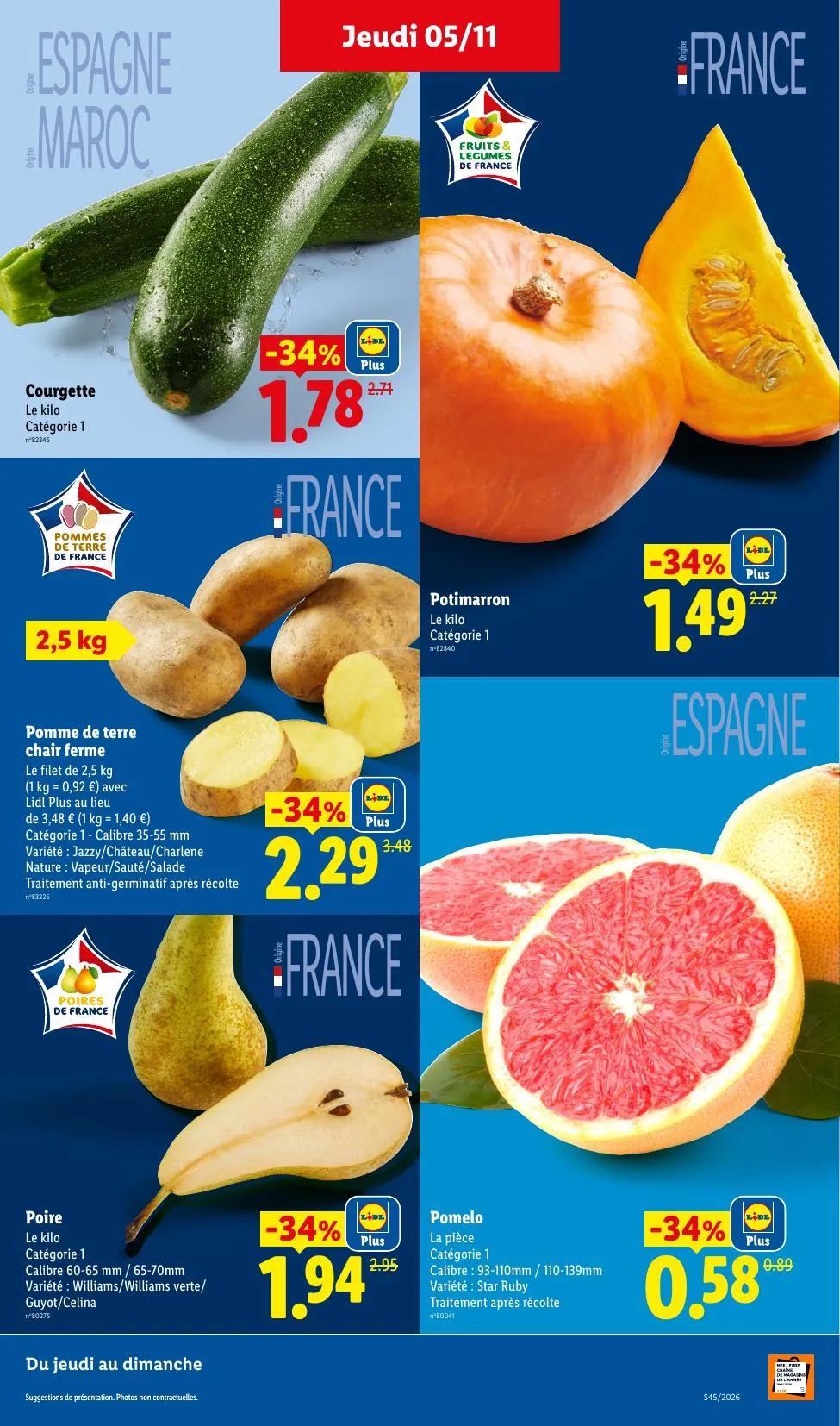 Catalogue Lidl · du 29 octobre 2026 au 11 novembre 2026 — page 3