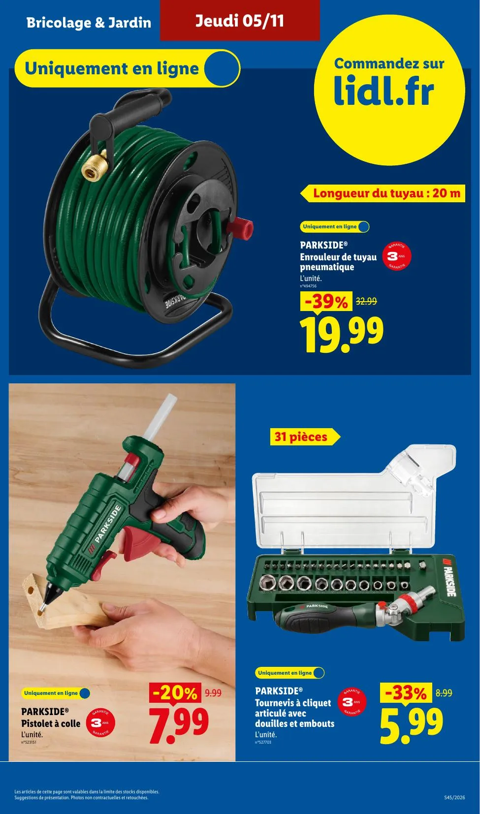 Catalogue Lidl · du 29 octobre 2026 au 11 novembre 2026 — page 7