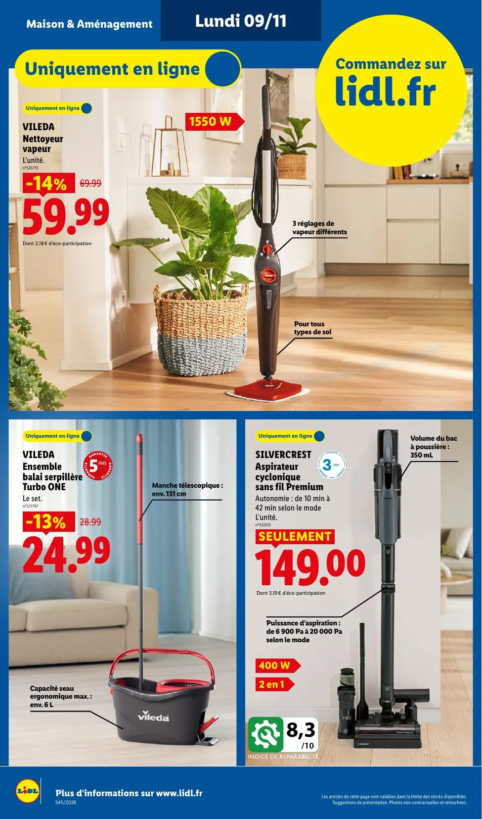Catalogue Lidl · du 29 octobre 2026 au 11 novembre 2026 — page 8