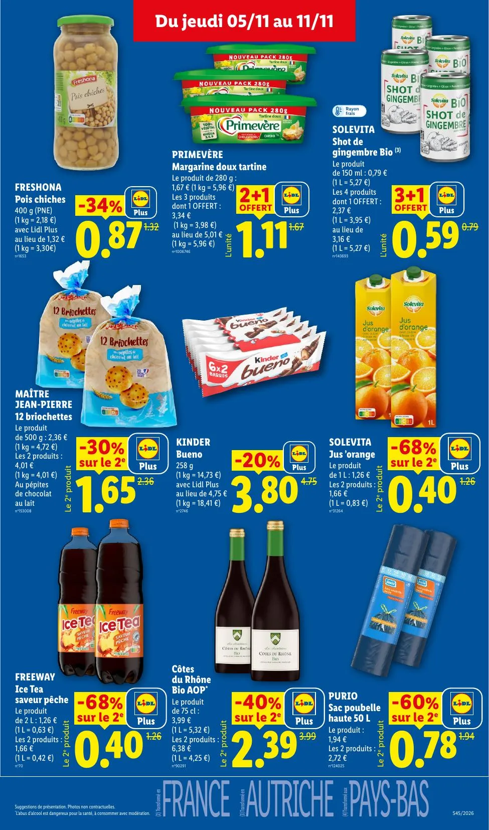 Catalogue Lidl · du 29 octobre 2026 au 11 novembre 2026 — page 15