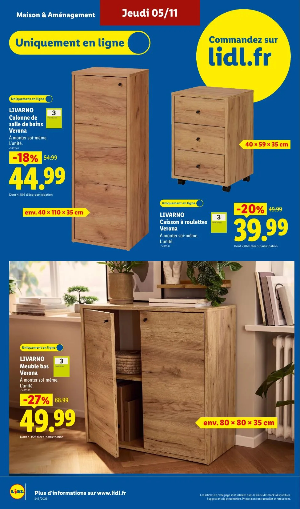 Catalogue Lidl · du 29 octobre 2026 au 11 novembre 2026 — page 32