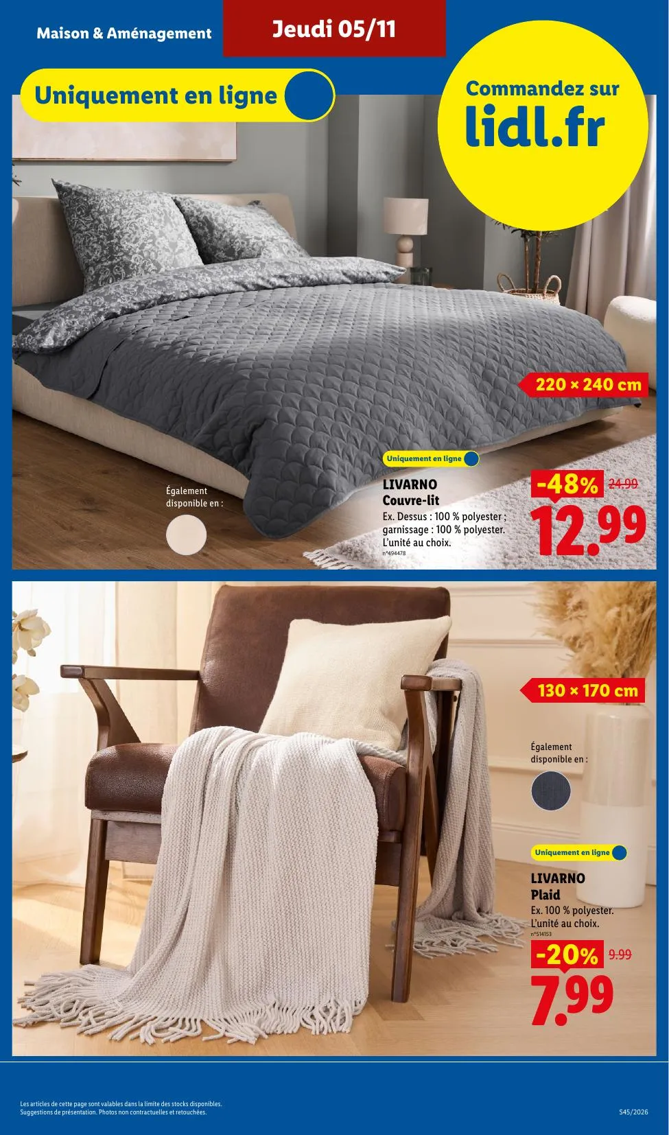 Catalogue Lidl · du 29 octobre 2026 au 11 novembre 2026 — page 33