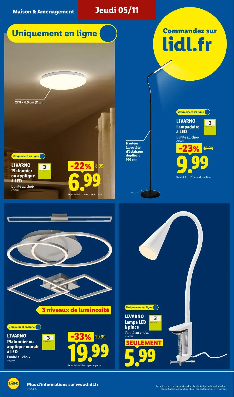 Catalogue Lidl · du 29 octobre 2026 au 11 novembre 2026 — page 34