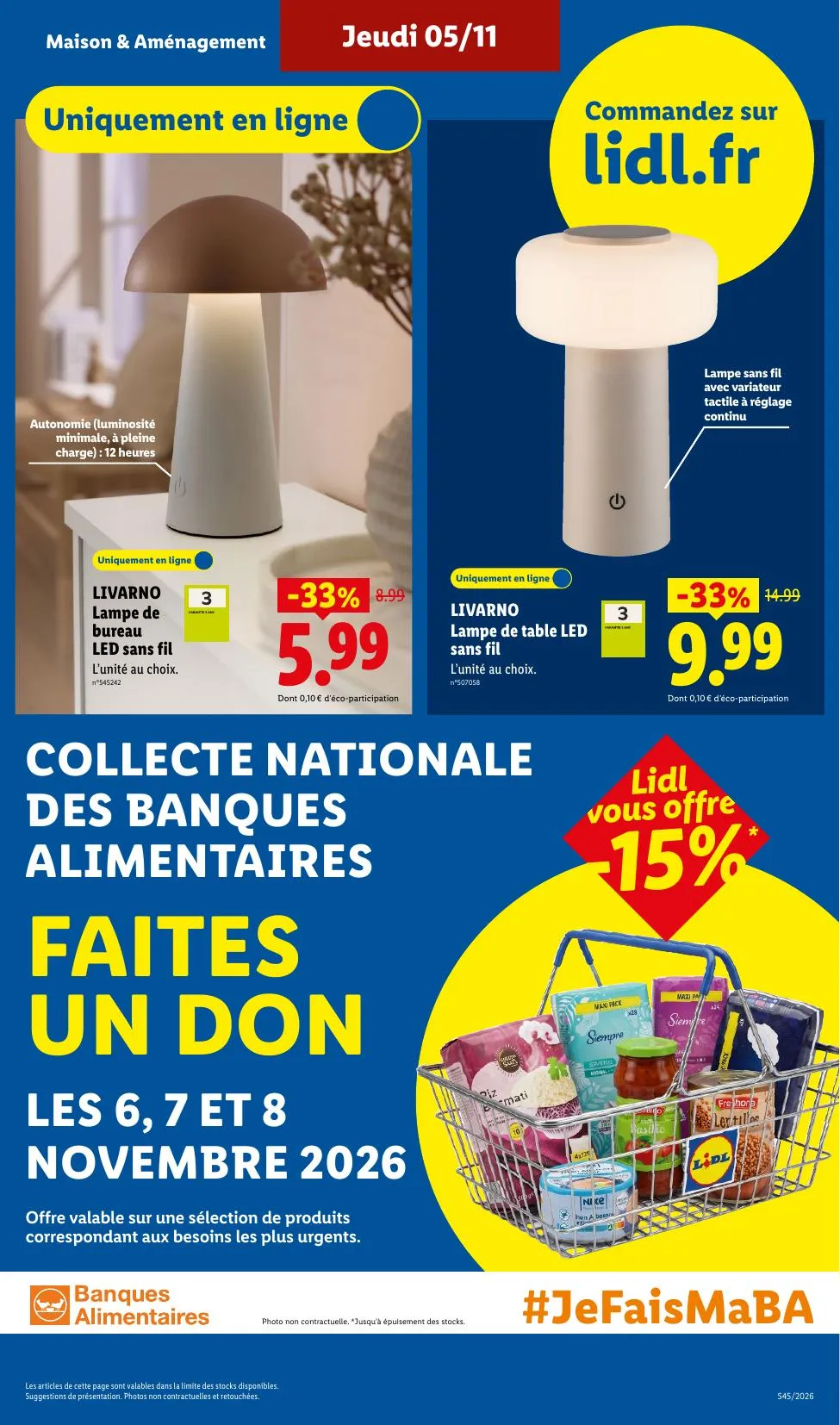 Catalogue Lidl · du 29 octobre 2026 au 11 novembre 2026 — page 35