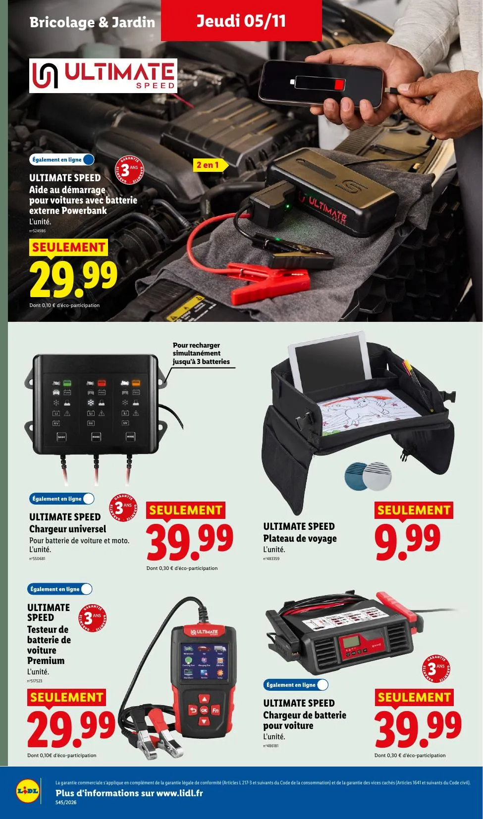 Catalogue Lidl · du 29 octobre 2026 au 11 novembre 2026 — page 36