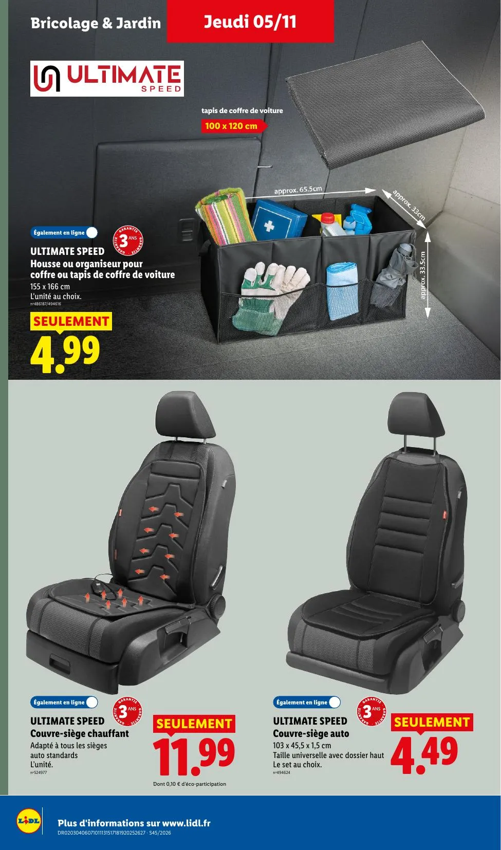 Catalogue Lidl · du 29 octobre 2026 au 11 novembre 2026 — page 38