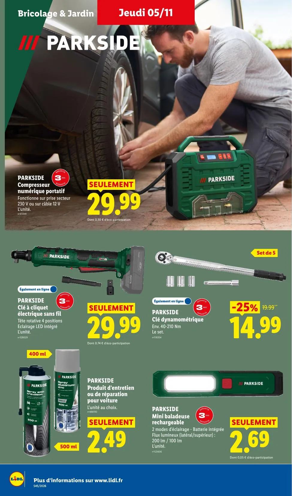Catalogue Lidl · du 29 octobre 2026 au 11 novembre 2026 — page 40
