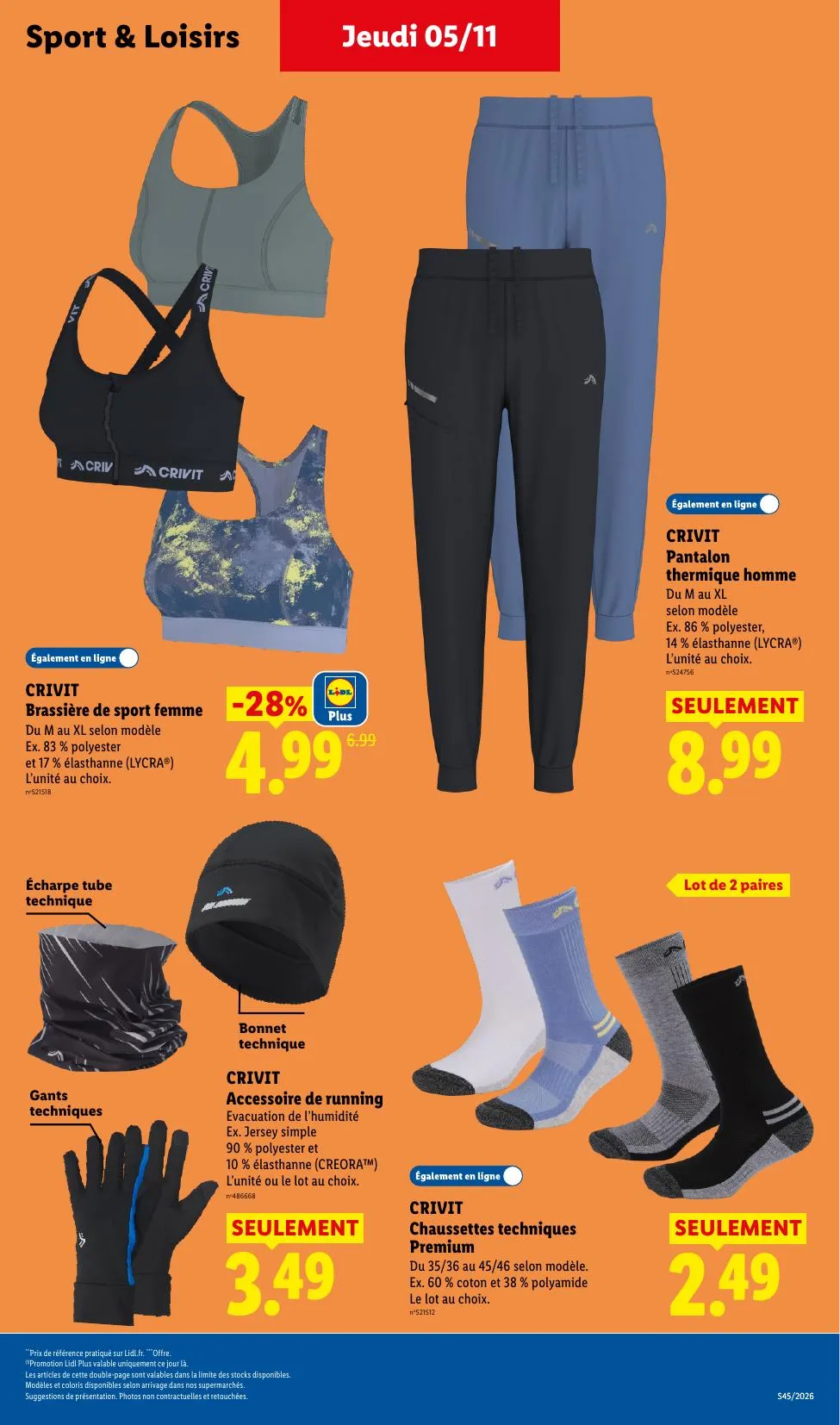 Catalogue Lidl · du 29 octobre 2026 au 11 novembre 2026 — page 43