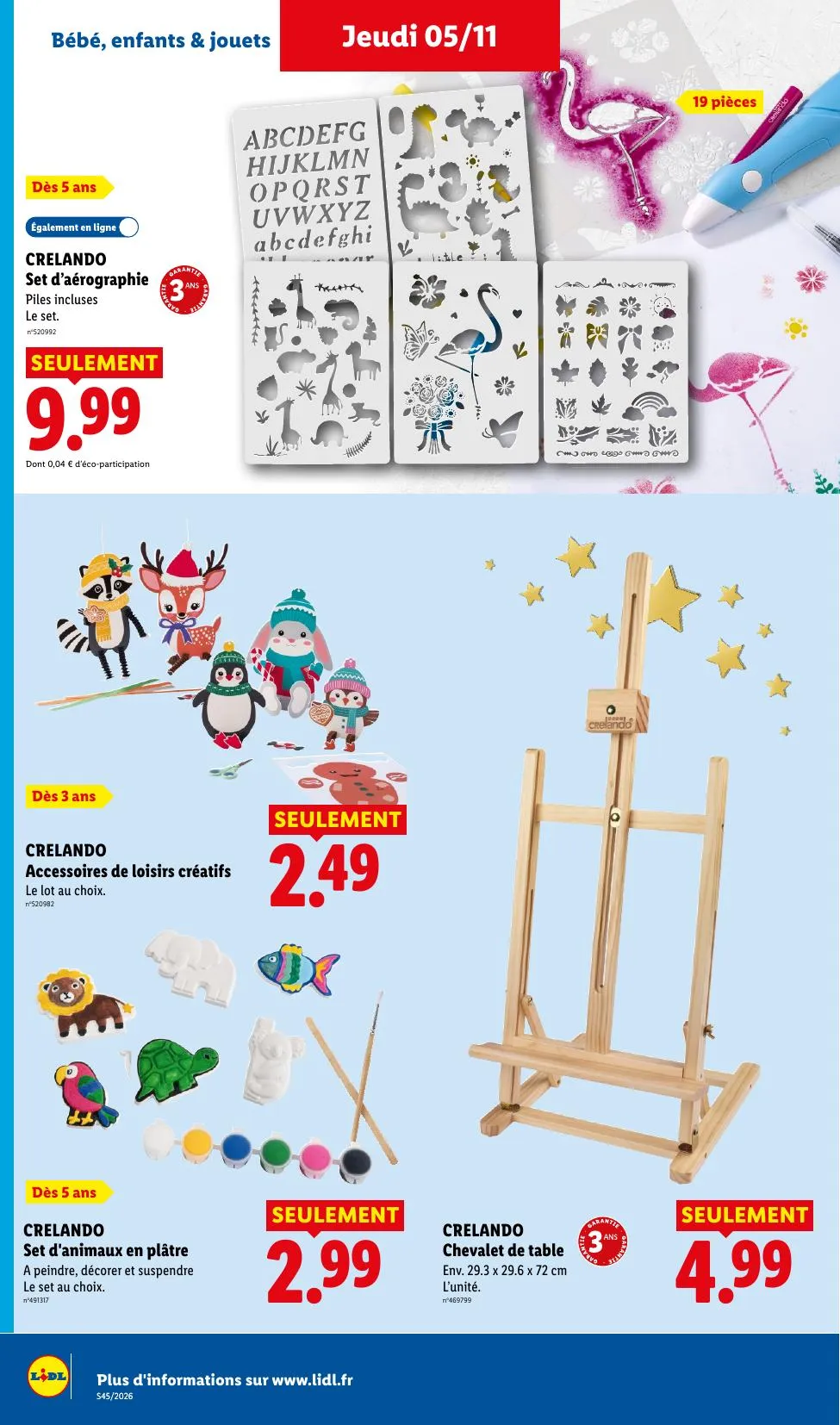 Catalogue Lidl · du 29 octobre 2026 au 11 novembre 2026 — page 44