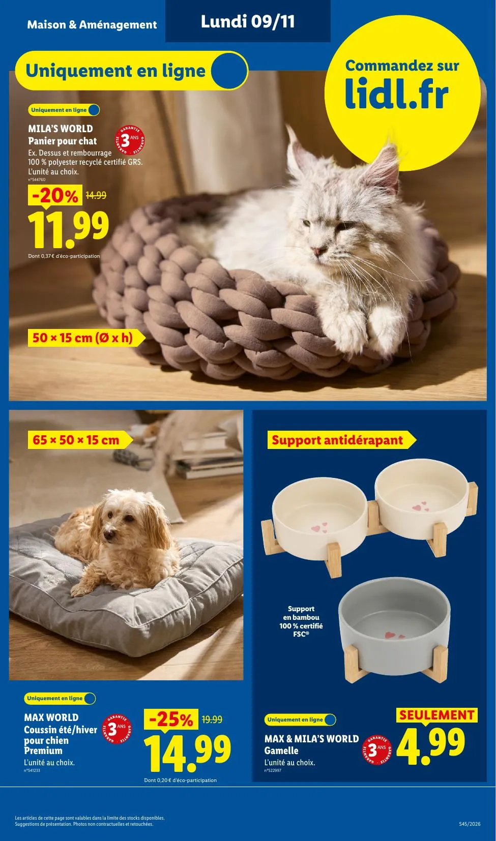 Catalogue Lidl · du 29 octobre 2026 au 11 novembre 2026 — page 47