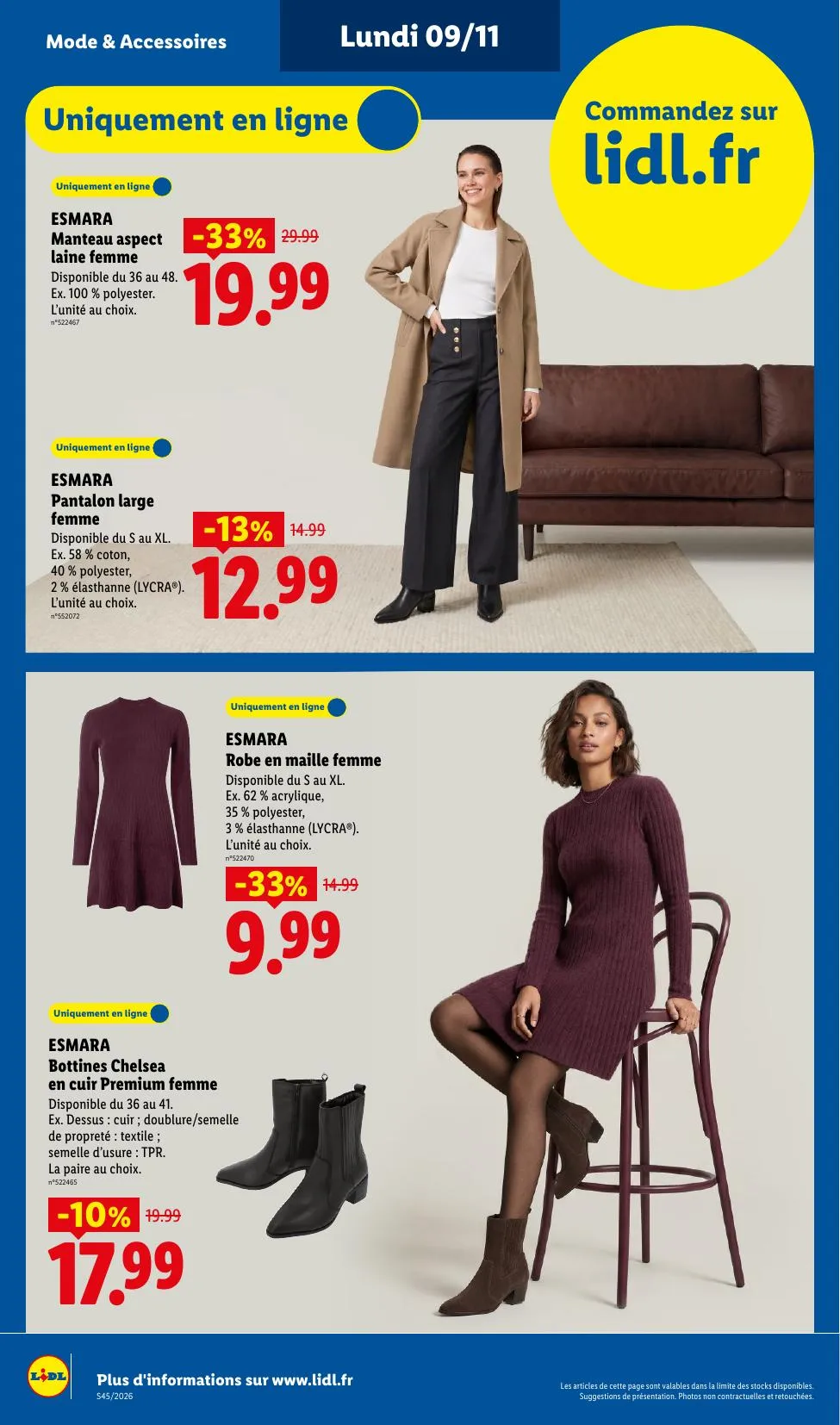 Catalogue Lidl · du 29 octobre 2026 au 11 novembre 2026 — page 48