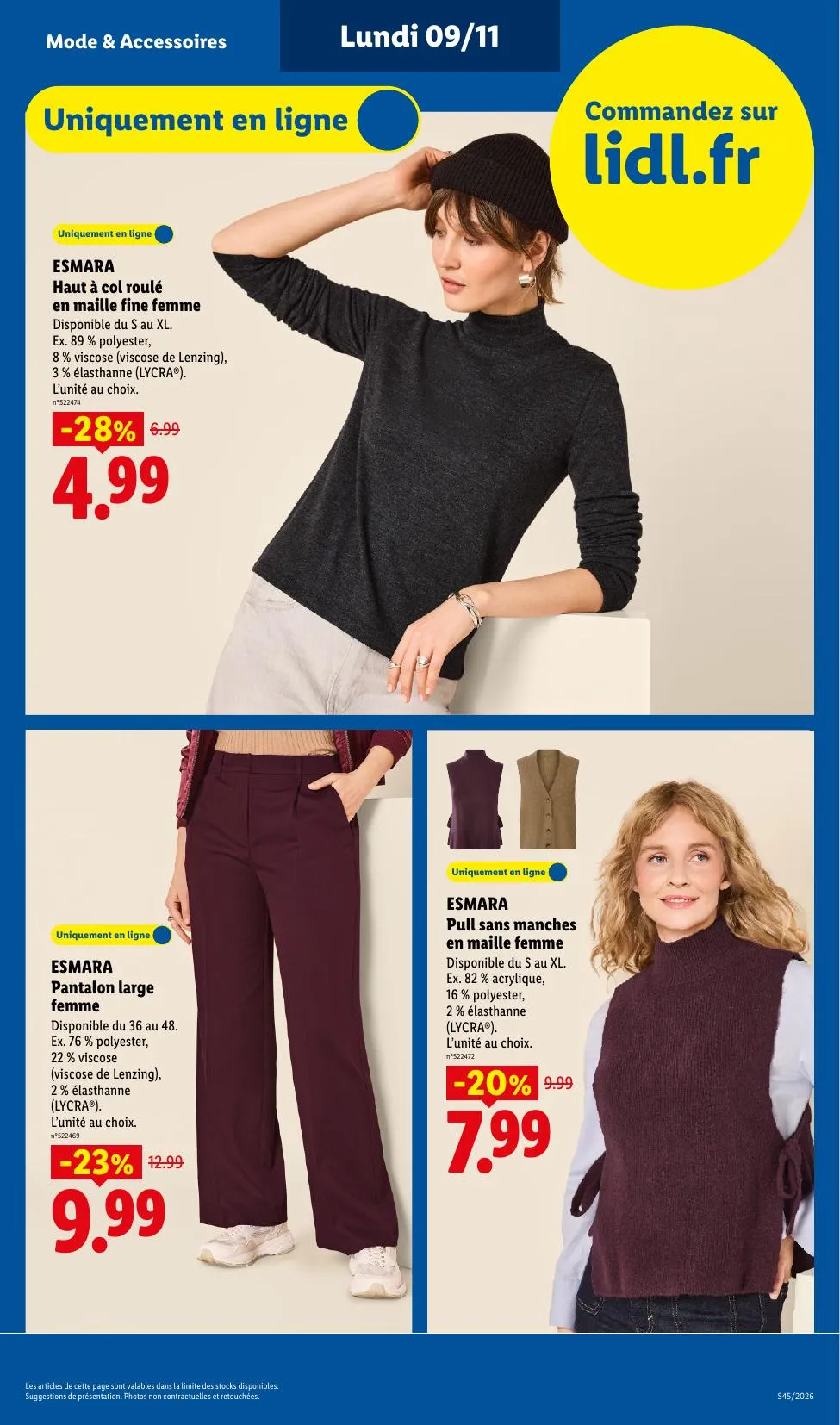 Catalogue Lidl · du 29 octobre 2026 au 11 novembre 2026 — page 49
