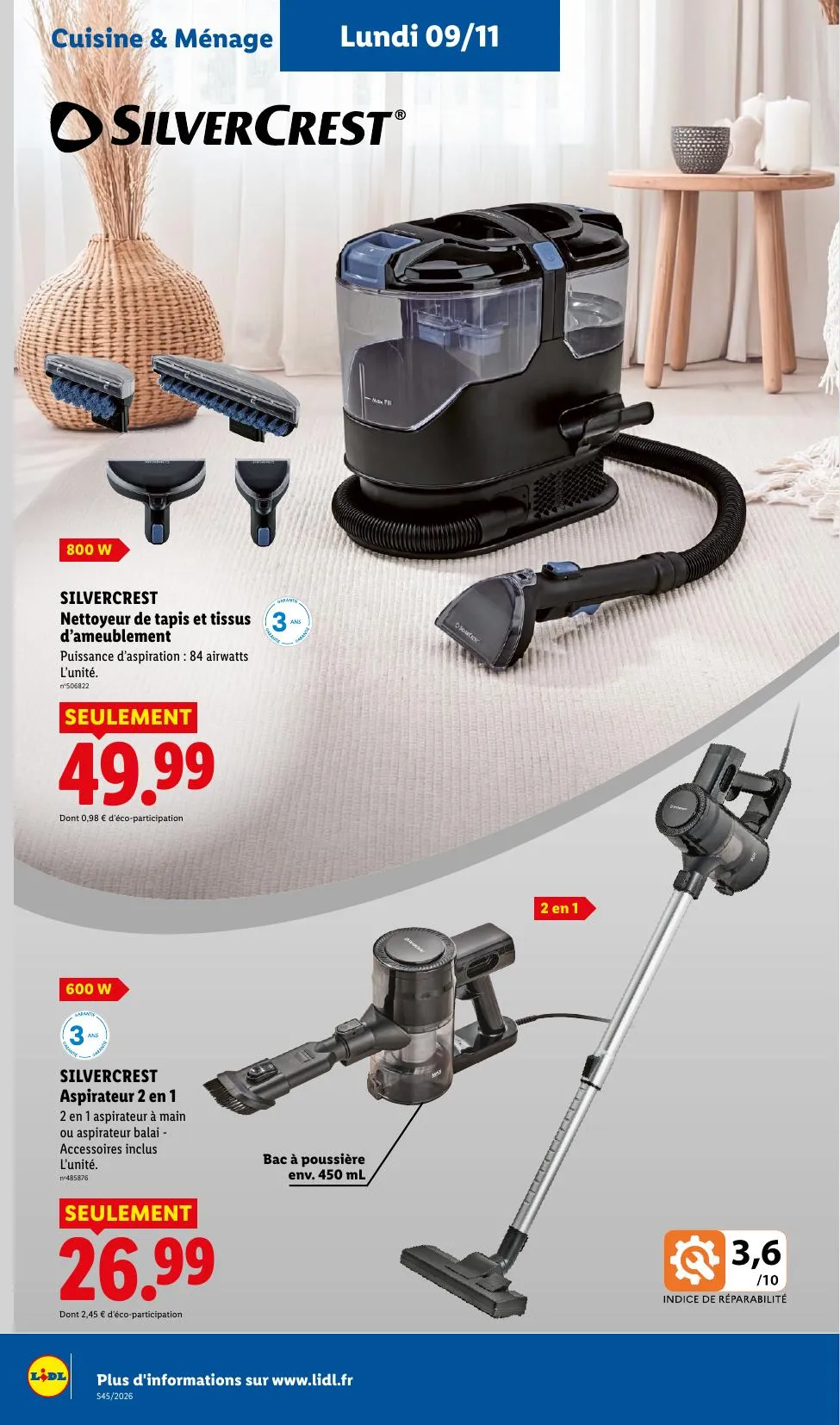 Catalogue Lidl · du 29 octobre 2026 au 11 novembre 2026 — page 50