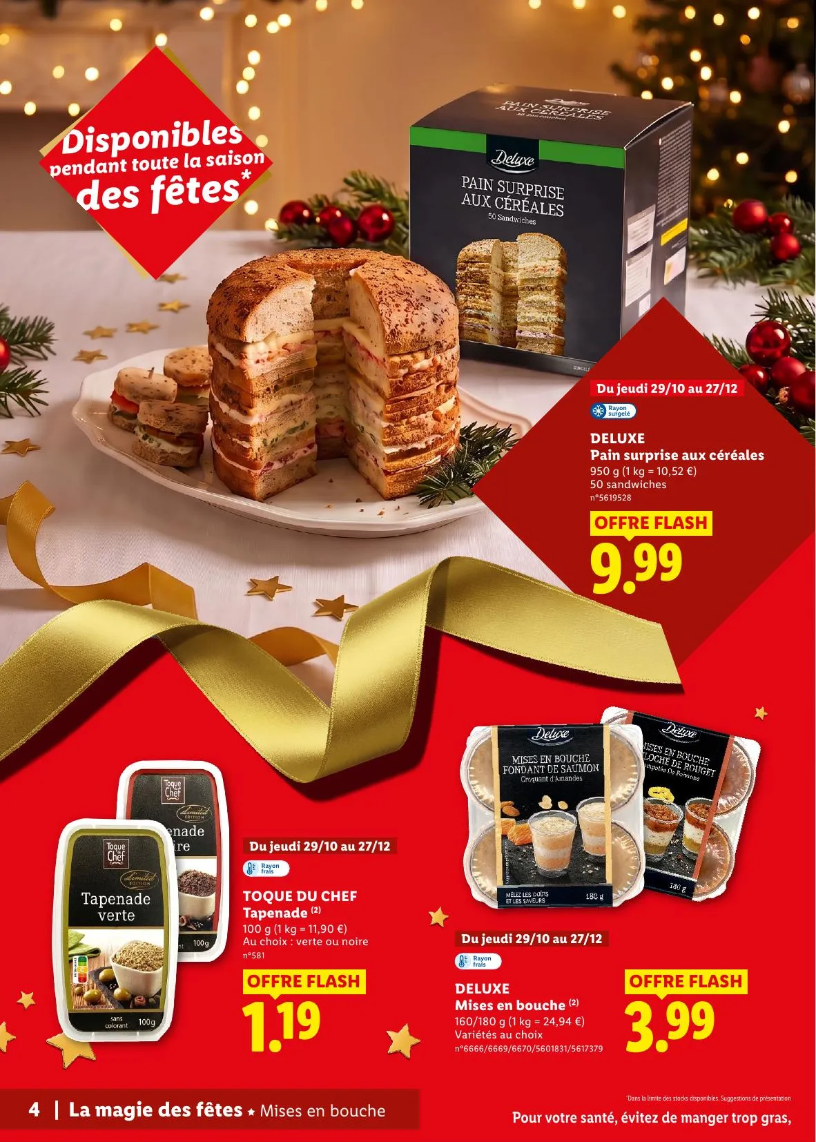 Catalogue Lidl · du 29 octobre 2026 au 27 décembre 2026 — page 4