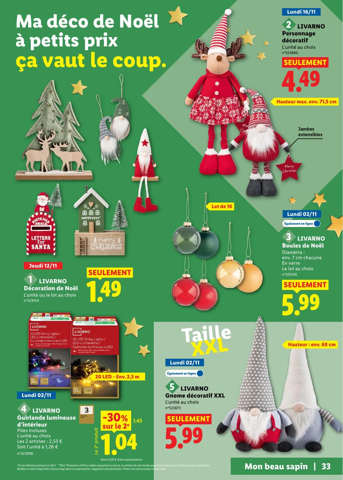 Catalogue Lidl · du 29 octobre 2026 au 27 décembre 2026 — page 33