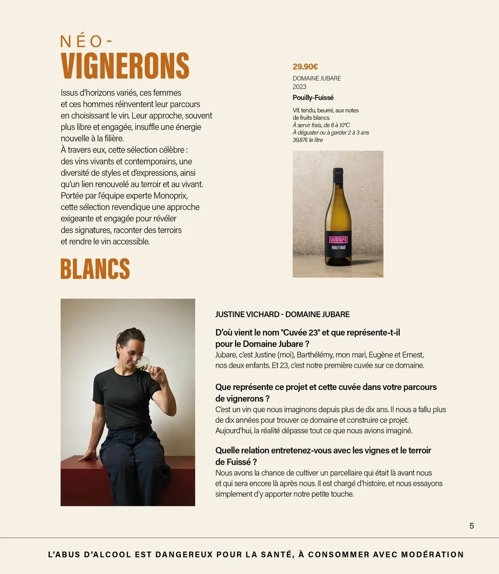 Catalogue Monoprix · GUIDE FOIRE AUX VINS (ali) · du 27 septembre 2026 au 27 septembre 2026 — page 5