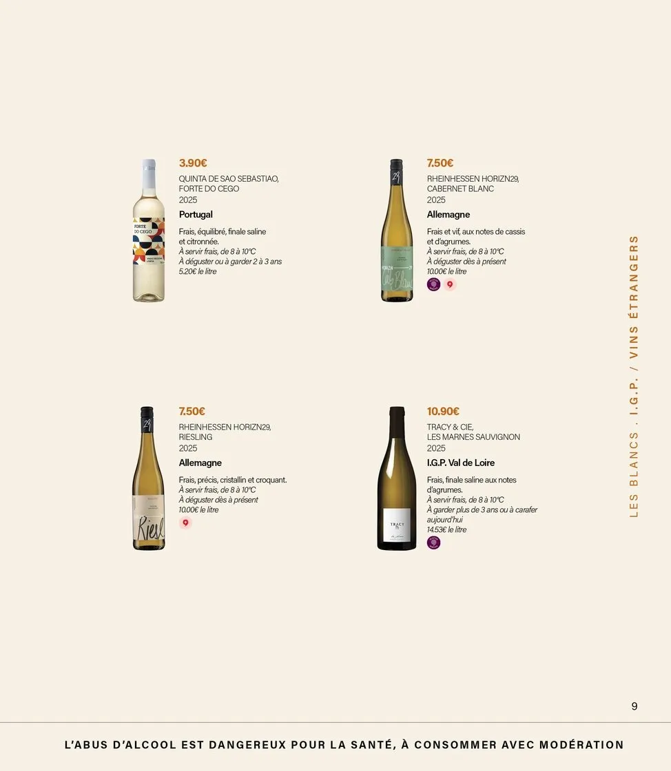 Catalogue Monoprix · GUIDE FOIRE AUX VINS (ali) · du 27 septembre 2026 au 27 septembre 2026 — page 9